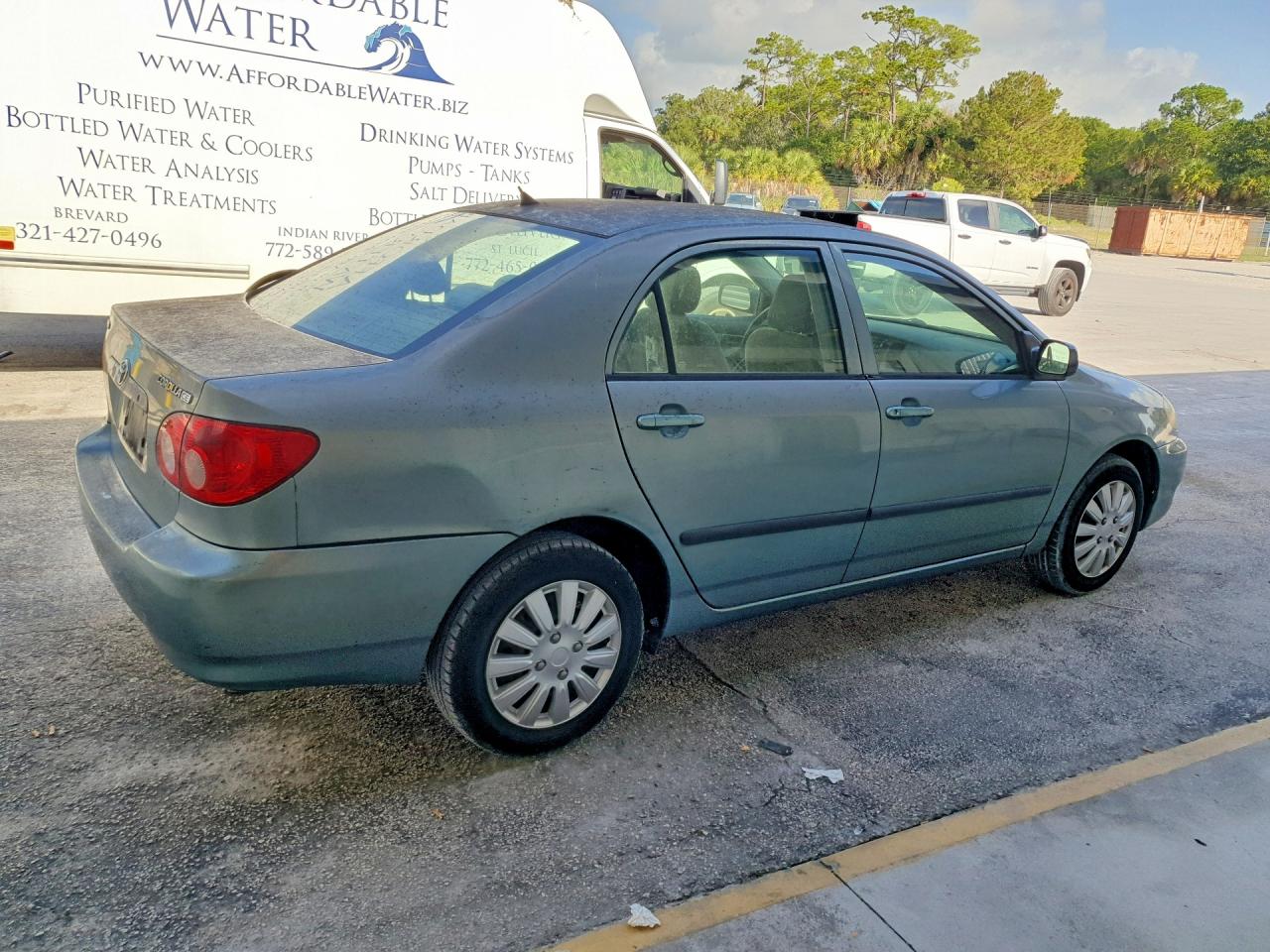 2007 Toyota Corolla Ce Teal vin: 2T1BR32E97C760615