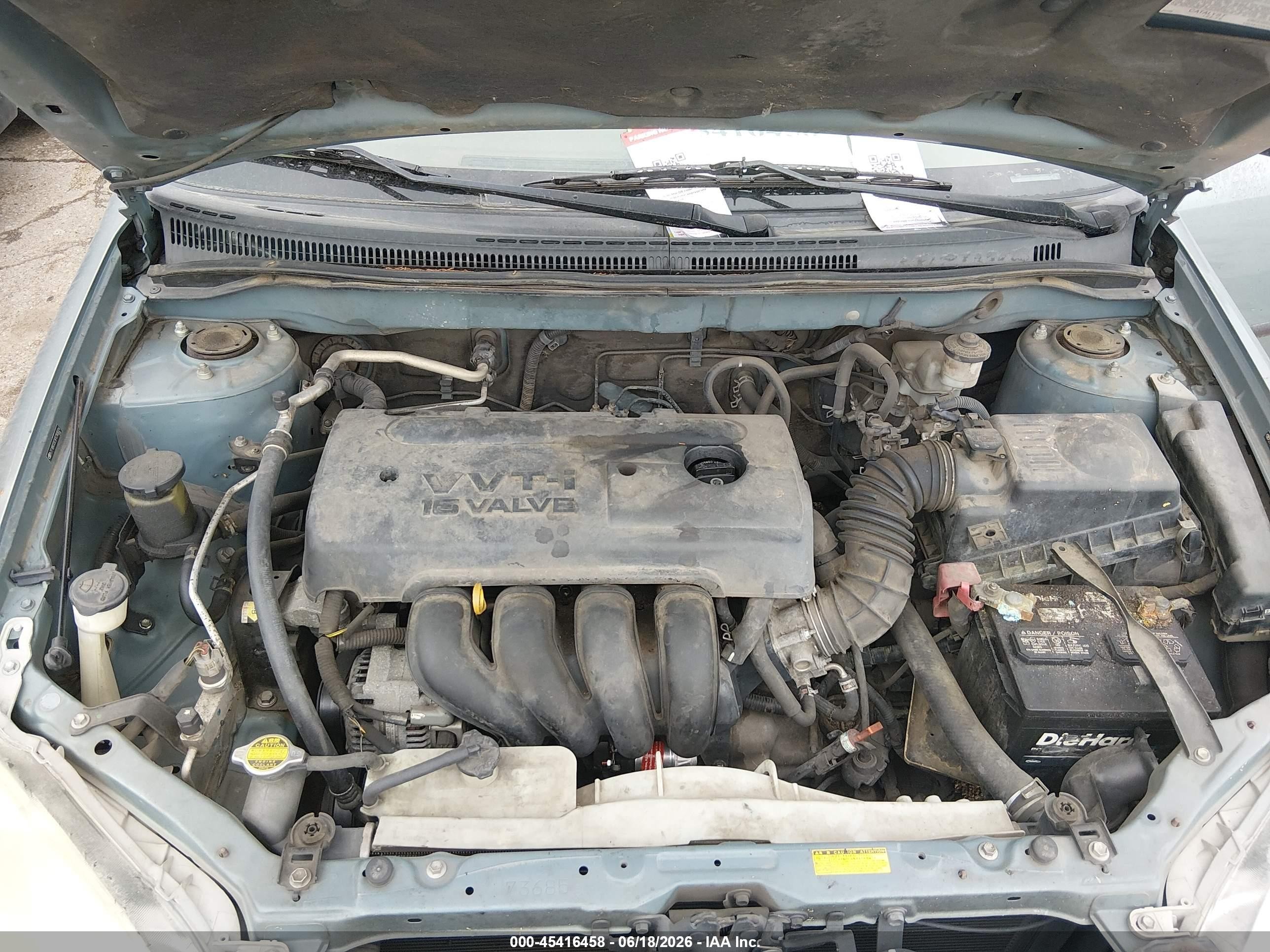 2007 Toyota Corolla Ce Green vin: 2T1BR32E97C769024