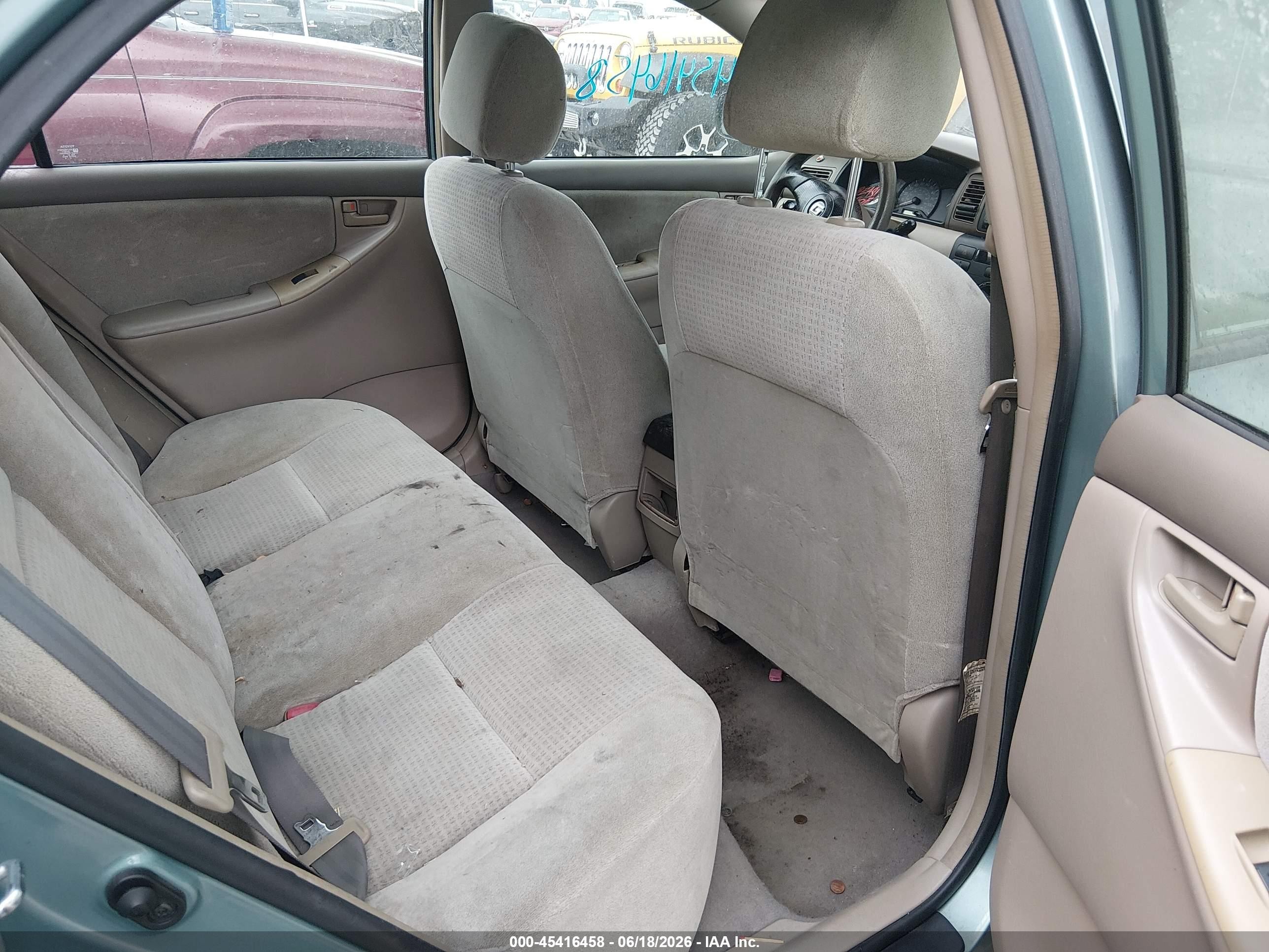 2007 Toyota Corolla Ce Green vin: 2T1BR32E97C769024