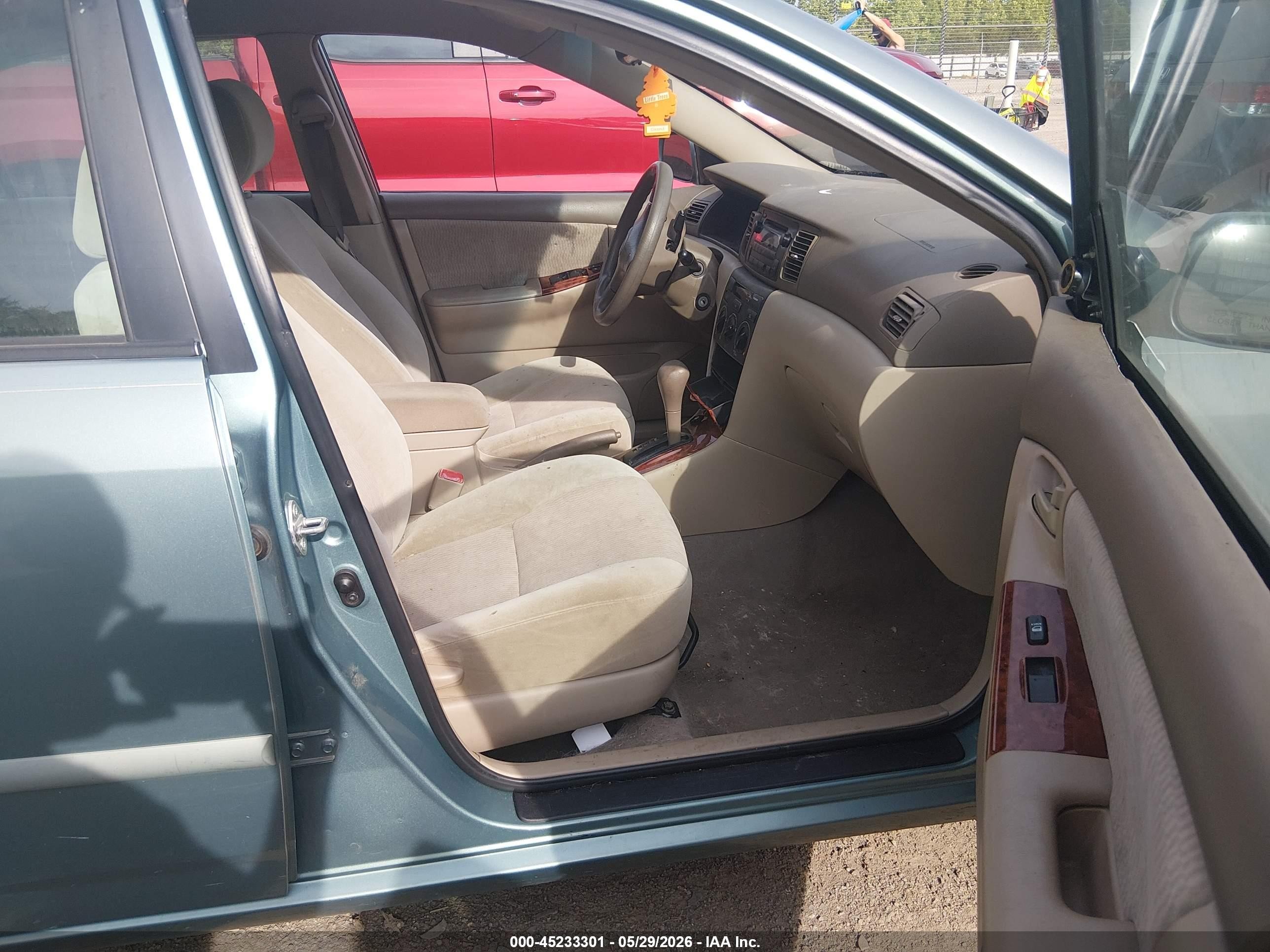 2007 Toyota Corolla Le Light Blue vin: 2T1BR32E97C770920