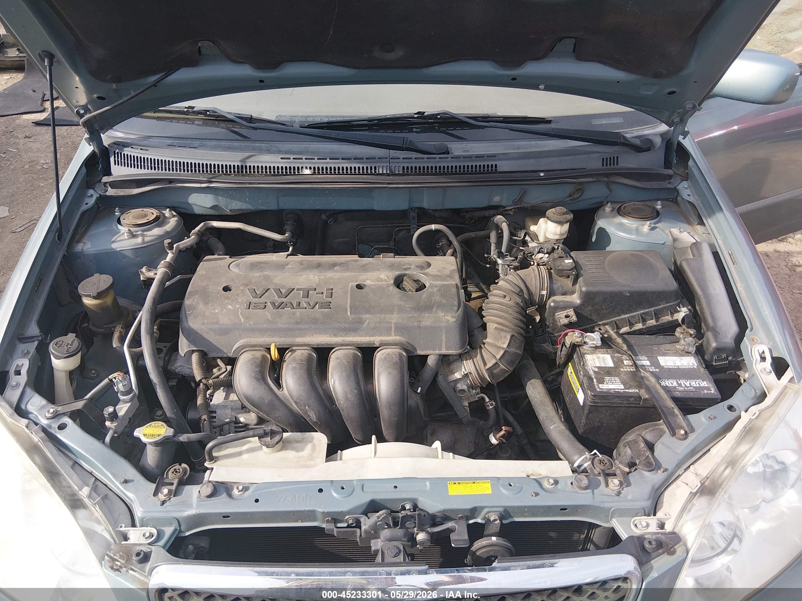 2007 Toyota Corolla Le Light Blue vin: 2T1BR32E97C770920