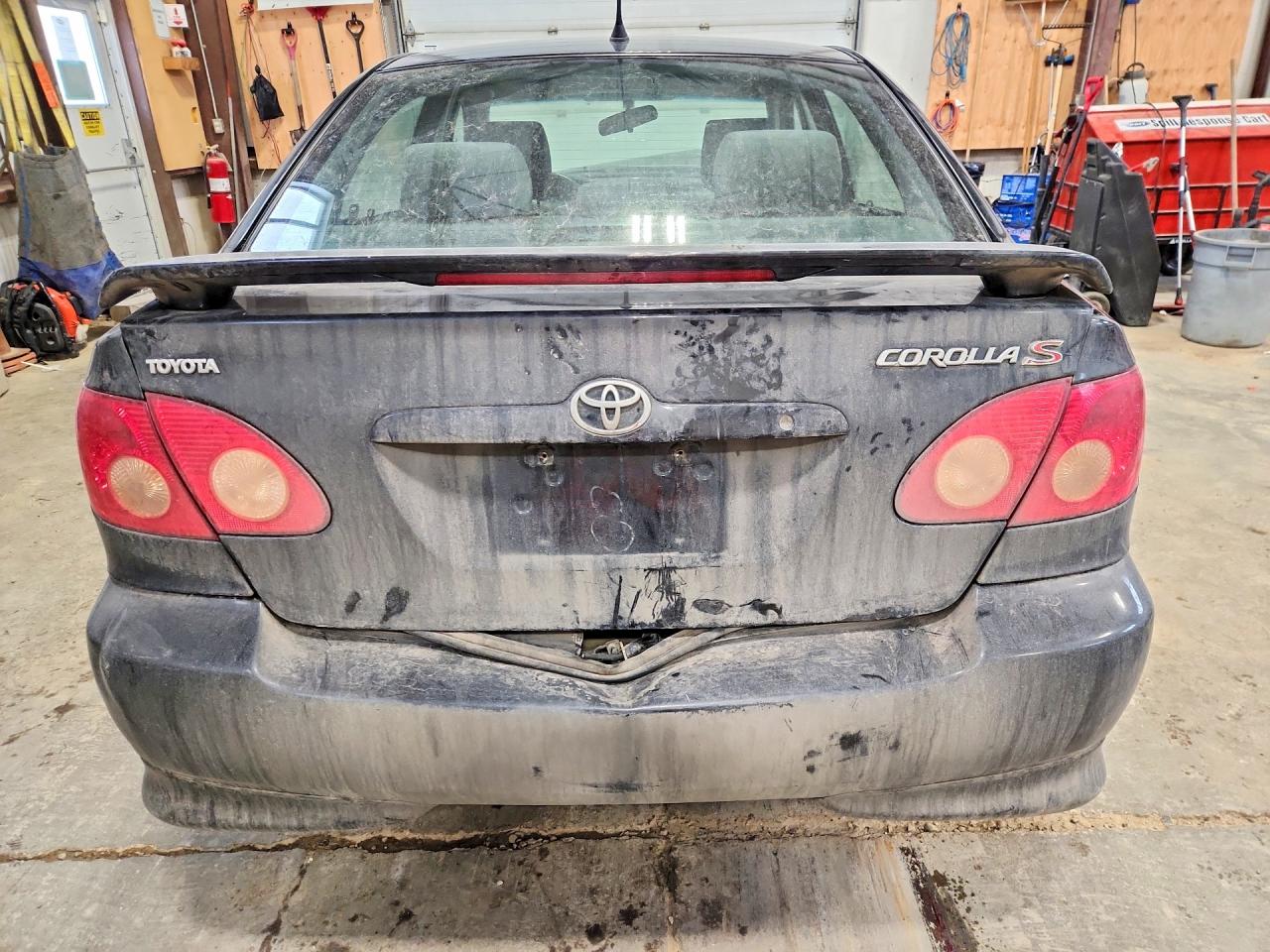2007 Toyota Corolla Sport 4dr Black vin: 2T1BR32E97C772375