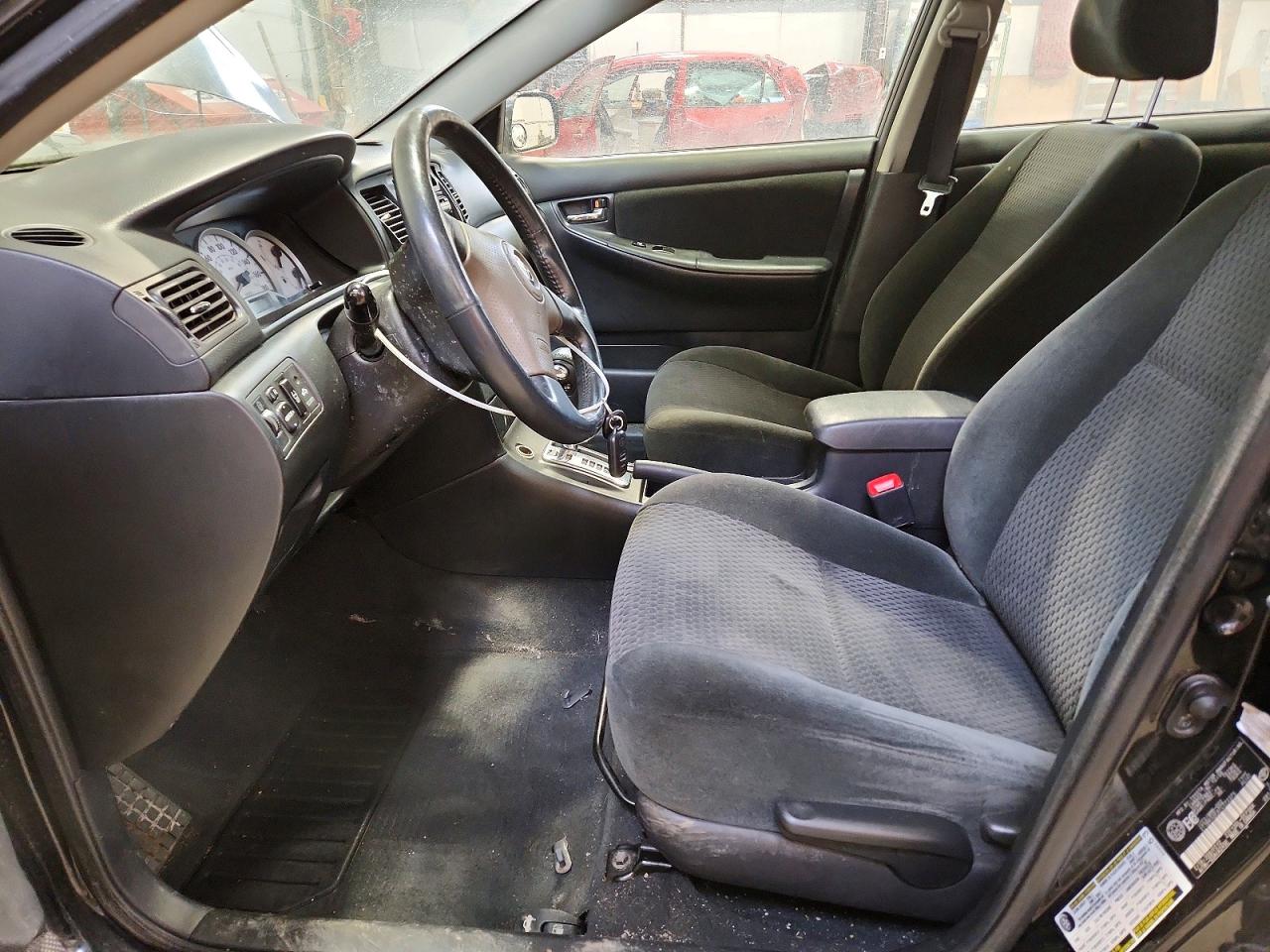 2007 Toyota Corolla Sport 4dr Black vin: 2T1BR32E97C772375