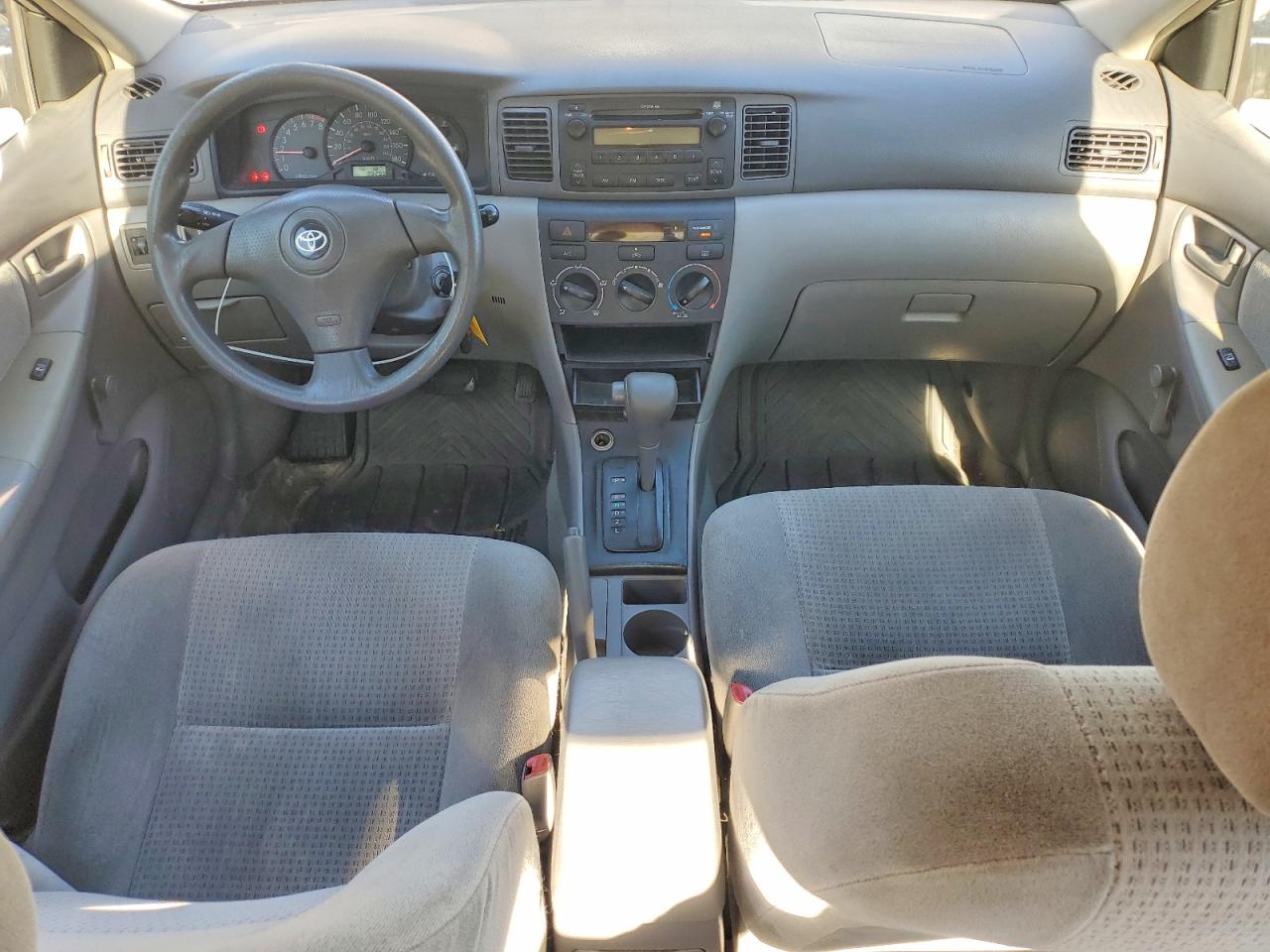 2007 Toyota Corolla Ce Silver vin: 2T1BR32E97C775048