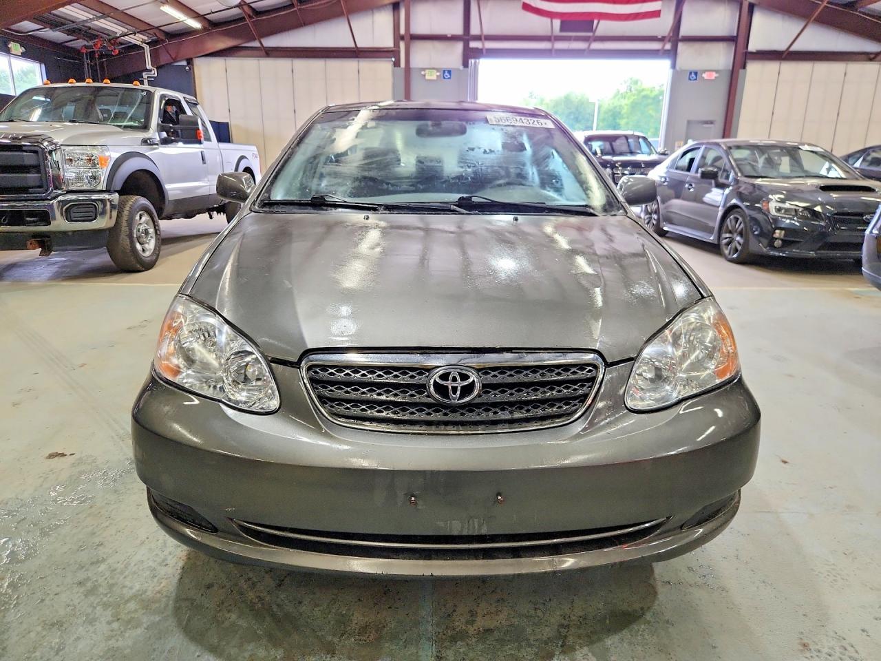 2007 Toyota Corolla Le Серый vin: 2T1BR32E97C794666