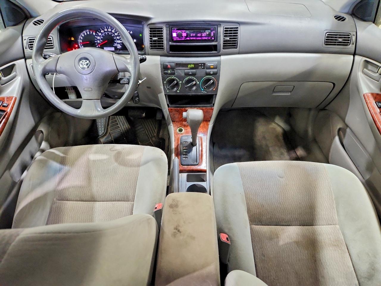 2007 Toyota Corolla Le Серый vin: 2T1BR32E97C794666