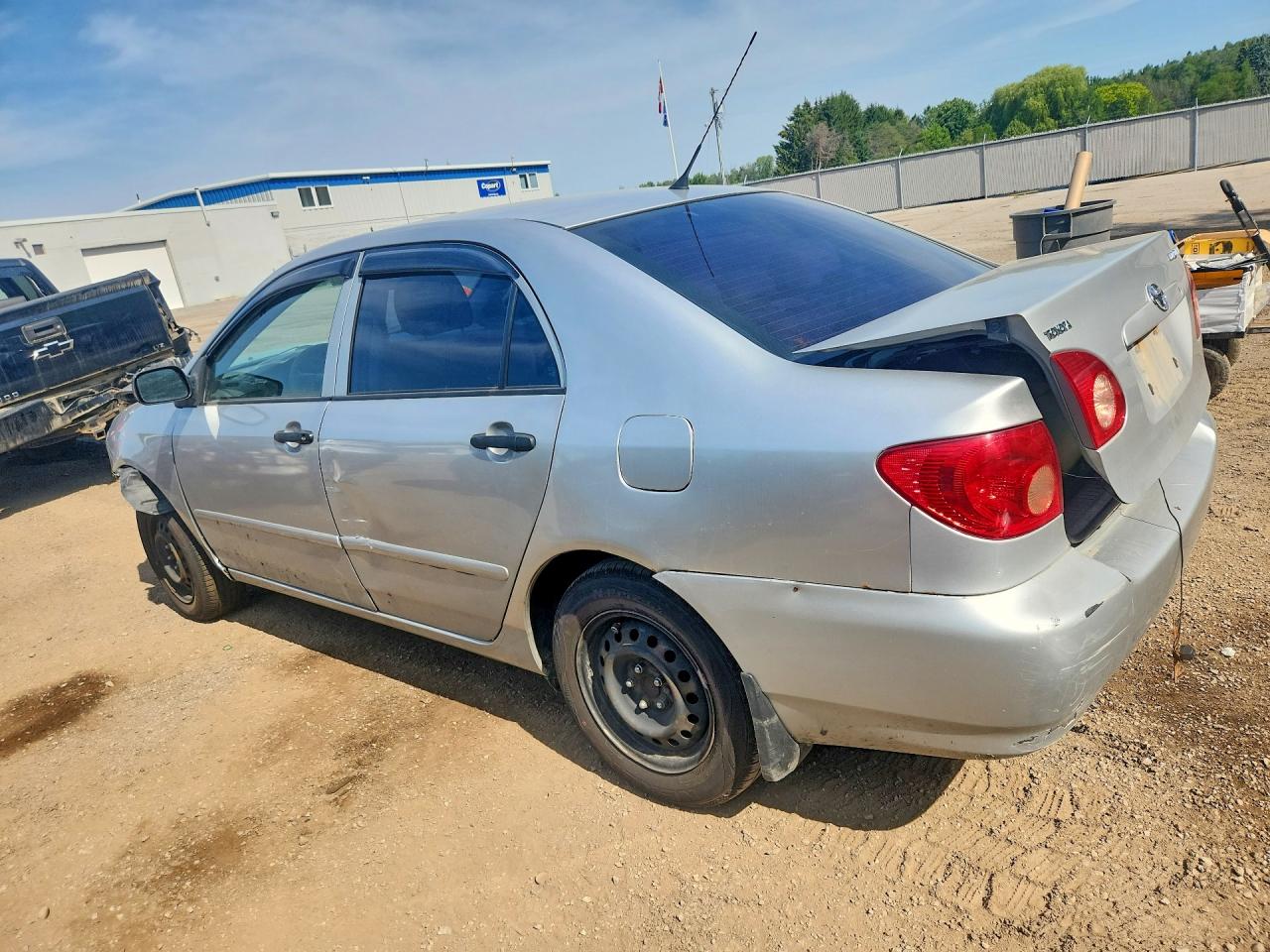 2007 Toyota Corolla Ce Серебряный vin: 2T1BR32E97C824846
