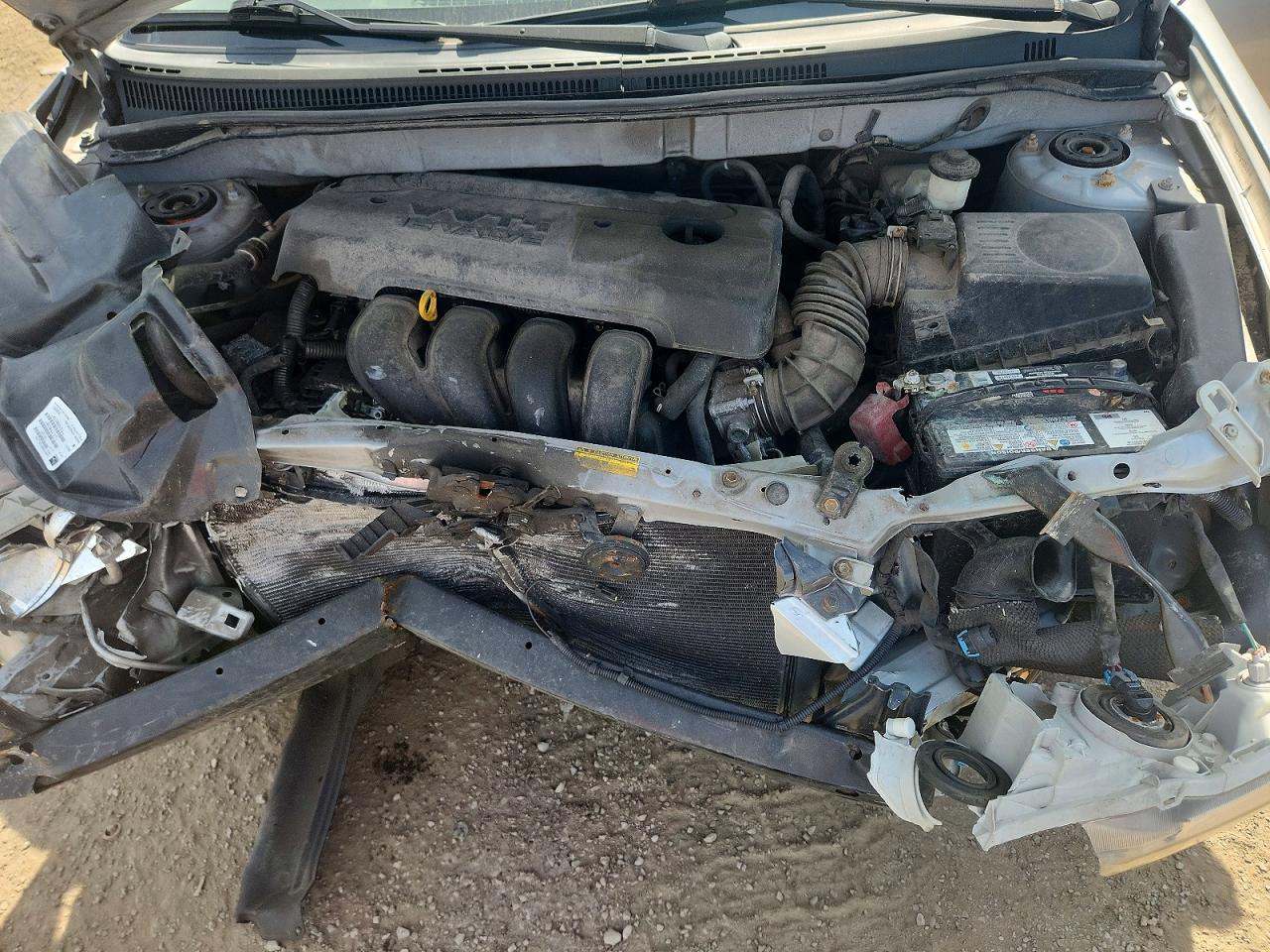 2007 Toyota Corolla Ce Серебряный vin: 2T1BR32E97C824846