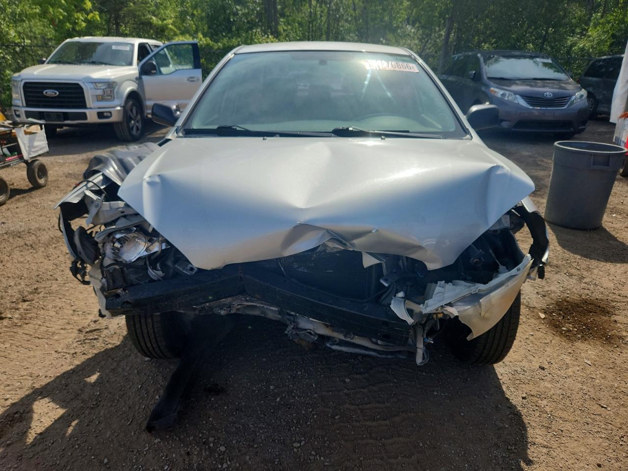 2007 Toyota Corolla Ce Серебряный vin: 2T1BR32E97C824846