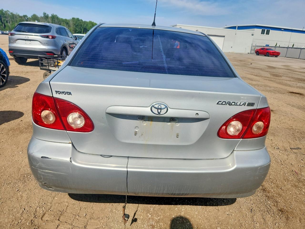 2007 Toyota Corolla Ce Серебряный vin: 2T1BR32E97C824846