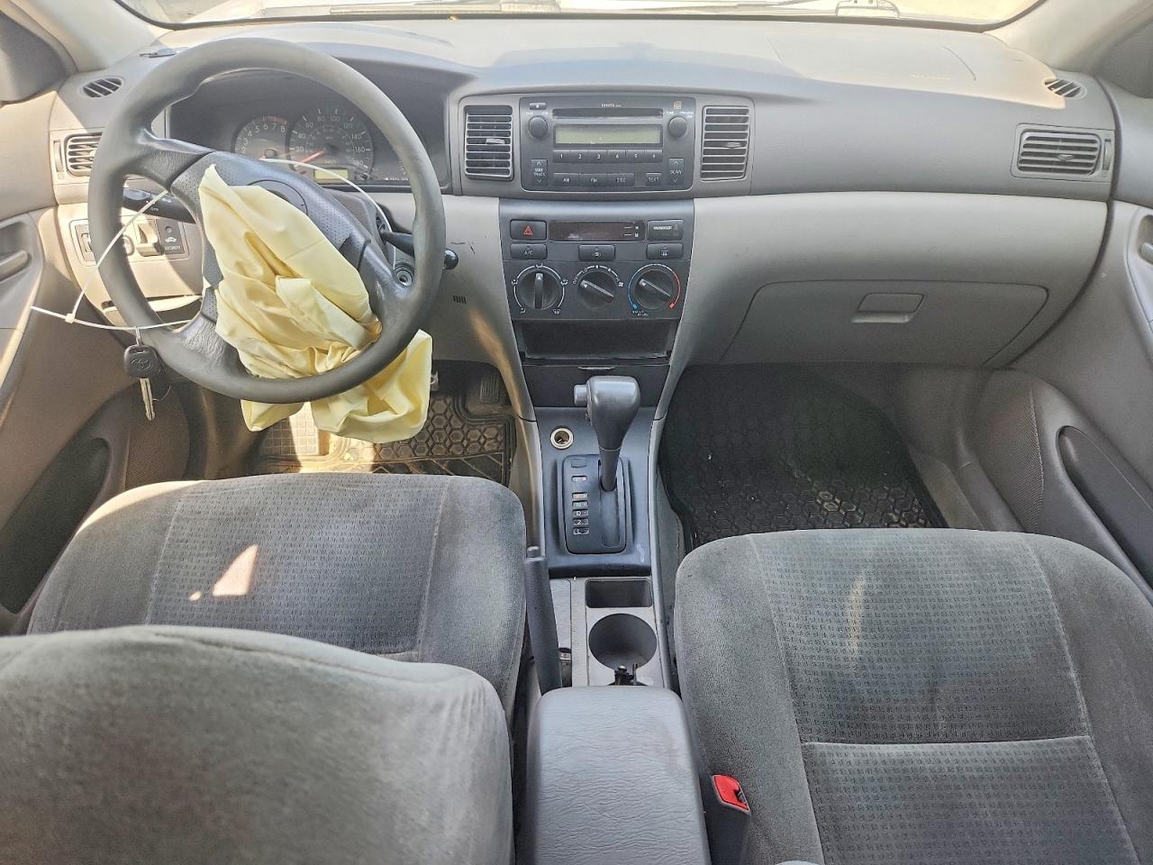 2007 Toyota Corolla Ce Серебряный vin: 2T1BR32E97C824846