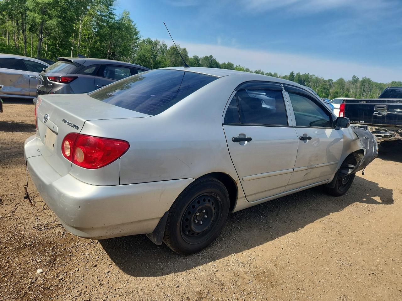2007 Toyota Corolla Ce Серебряный vin: 2T1BR32E97C824846