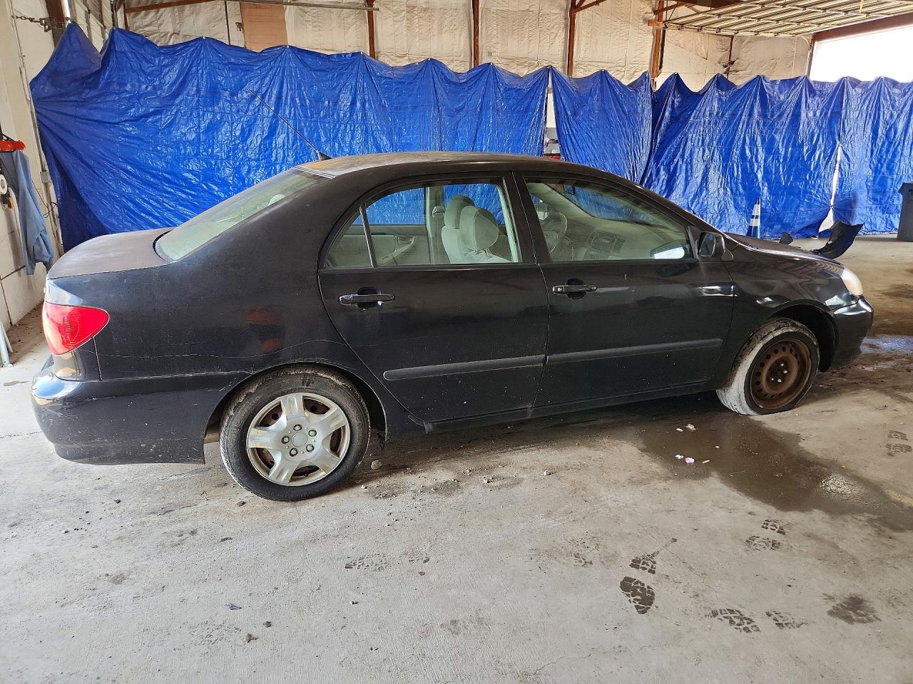 2007 Toyota Corolla Ce Black vin: 2T1BR32E97C827794