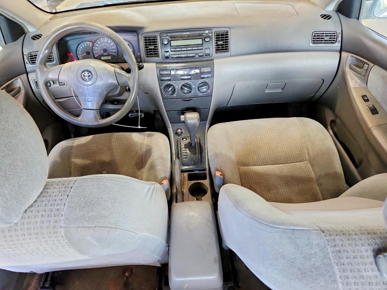 2007 Toyota Corolla Ce Black vin: 2T1BR32E97C827794