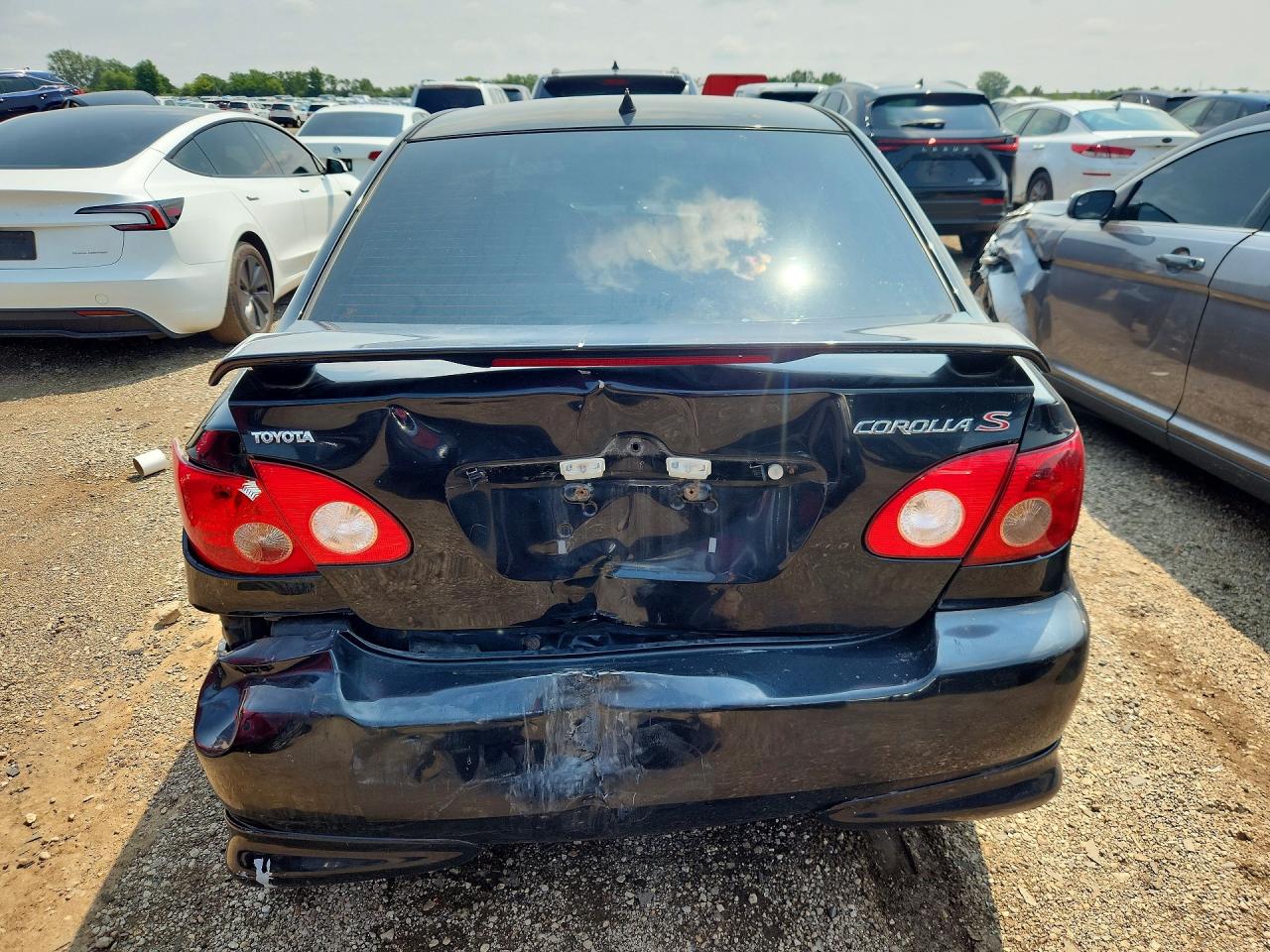 2007 Toyota Corolla S Black vin: 2T1BR32E97C834762