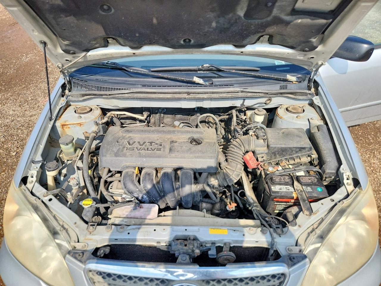 2008 Toyota Corolla Ce Silver vin: 2T1BR32E98C893473