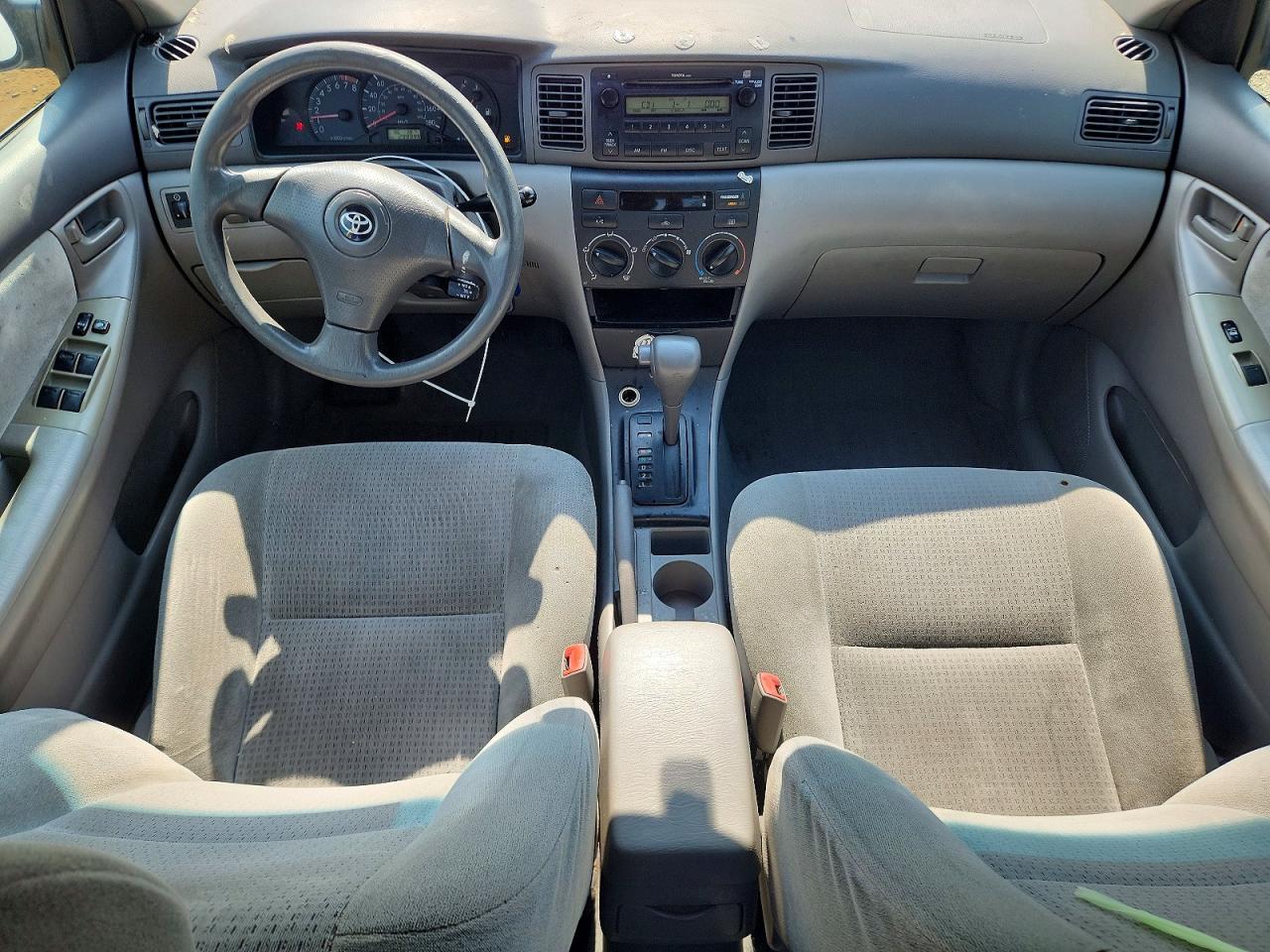 2008 Toyota Corolla Ce Silver vin: 2T1BR32E98C893473