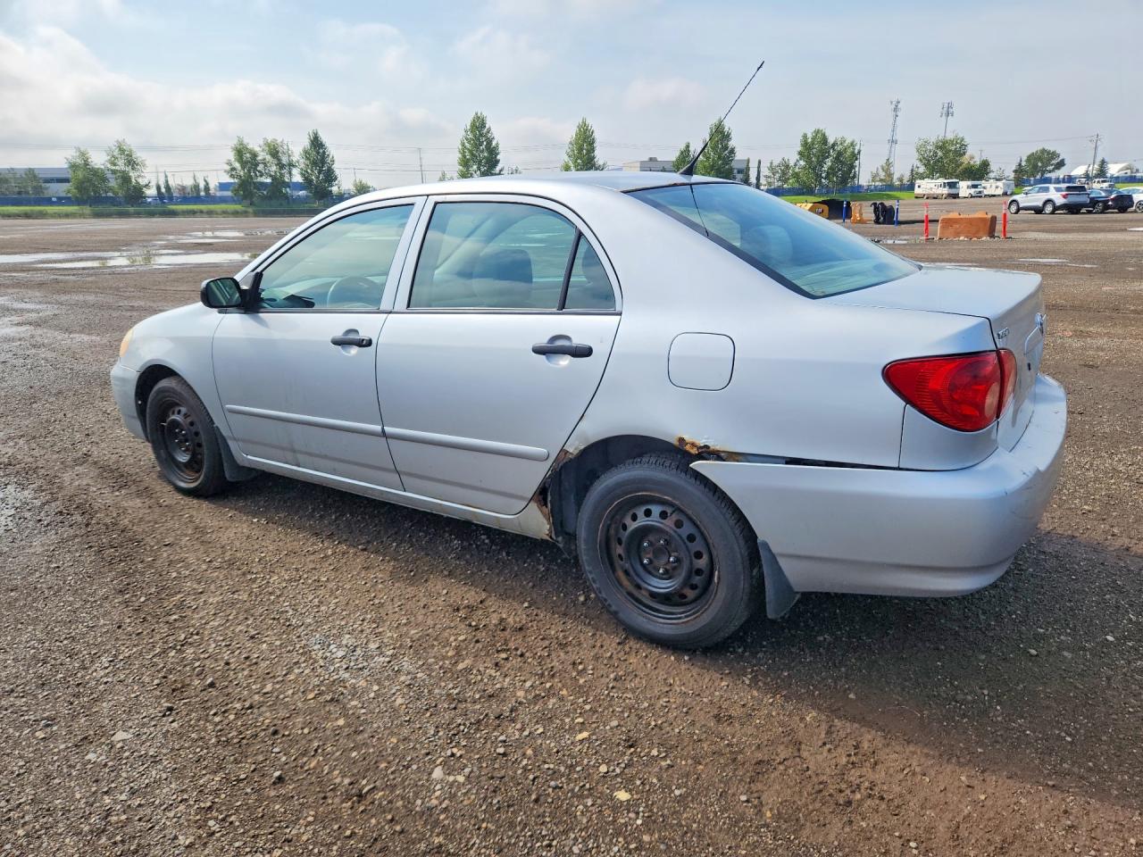 2008 Toyota Corolla Ce Silver vin: 2T1BR32E98C893473
