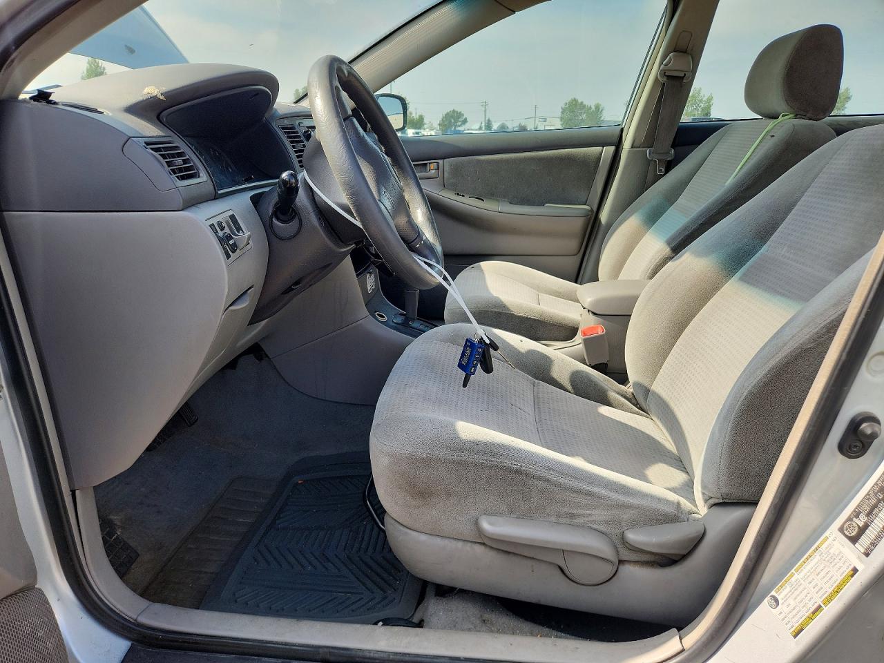2008 Toyota Corolla Ce Silver vin: 2T1BR32E98C893473