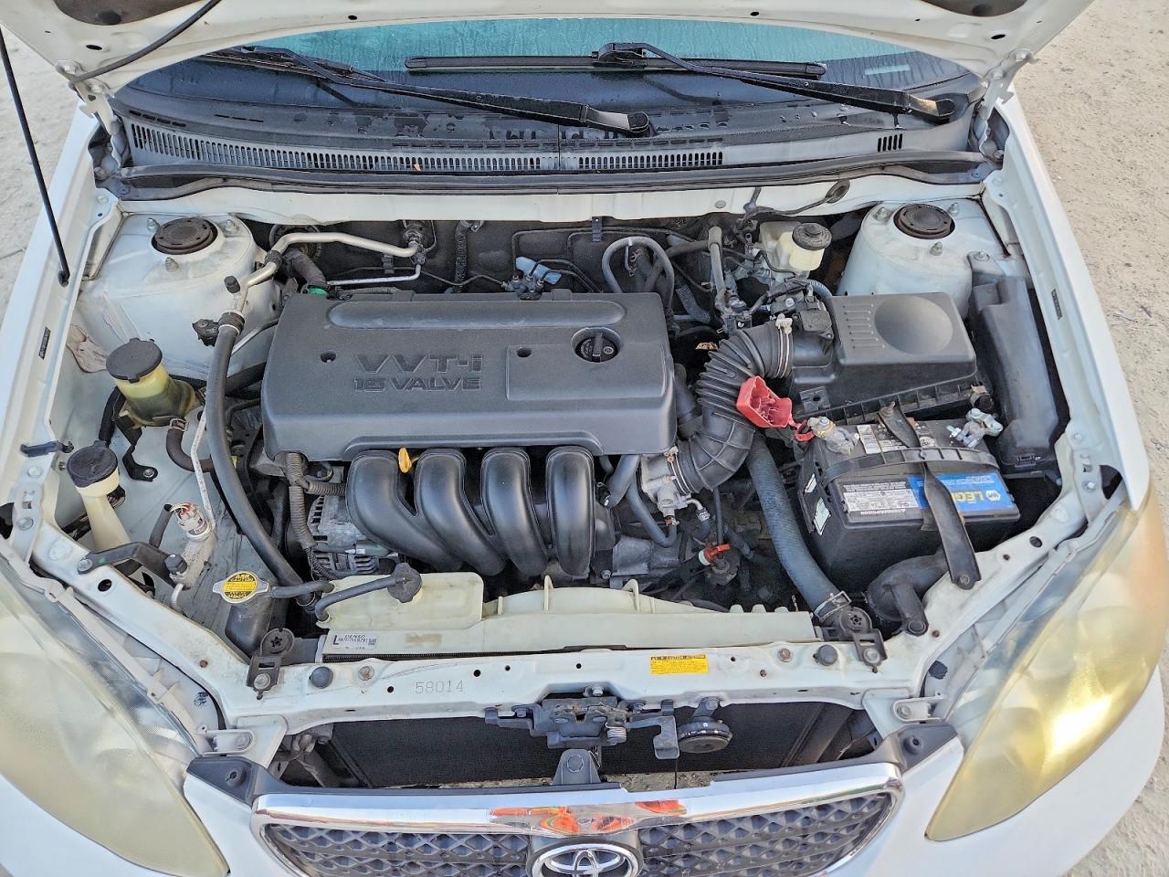 2008 Toyota Corolla S White vin: 2T1BR32E98C899158