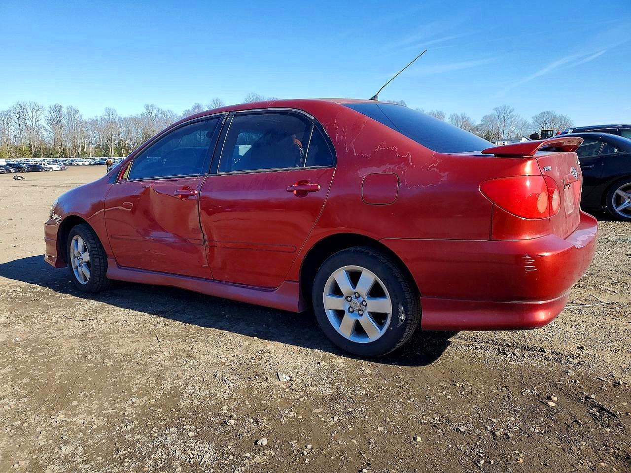 2008 Toyota Corolla S Red vin: 2T1BR32E98C918517
