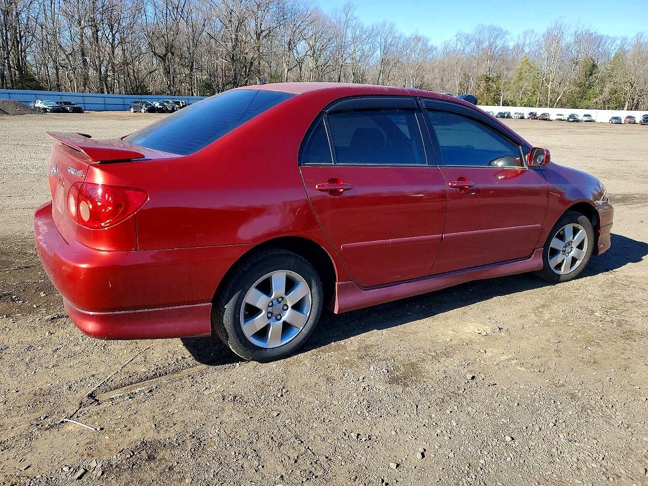 2008 Toyota Corolla S Red vin: 2T1BR32E98C918517