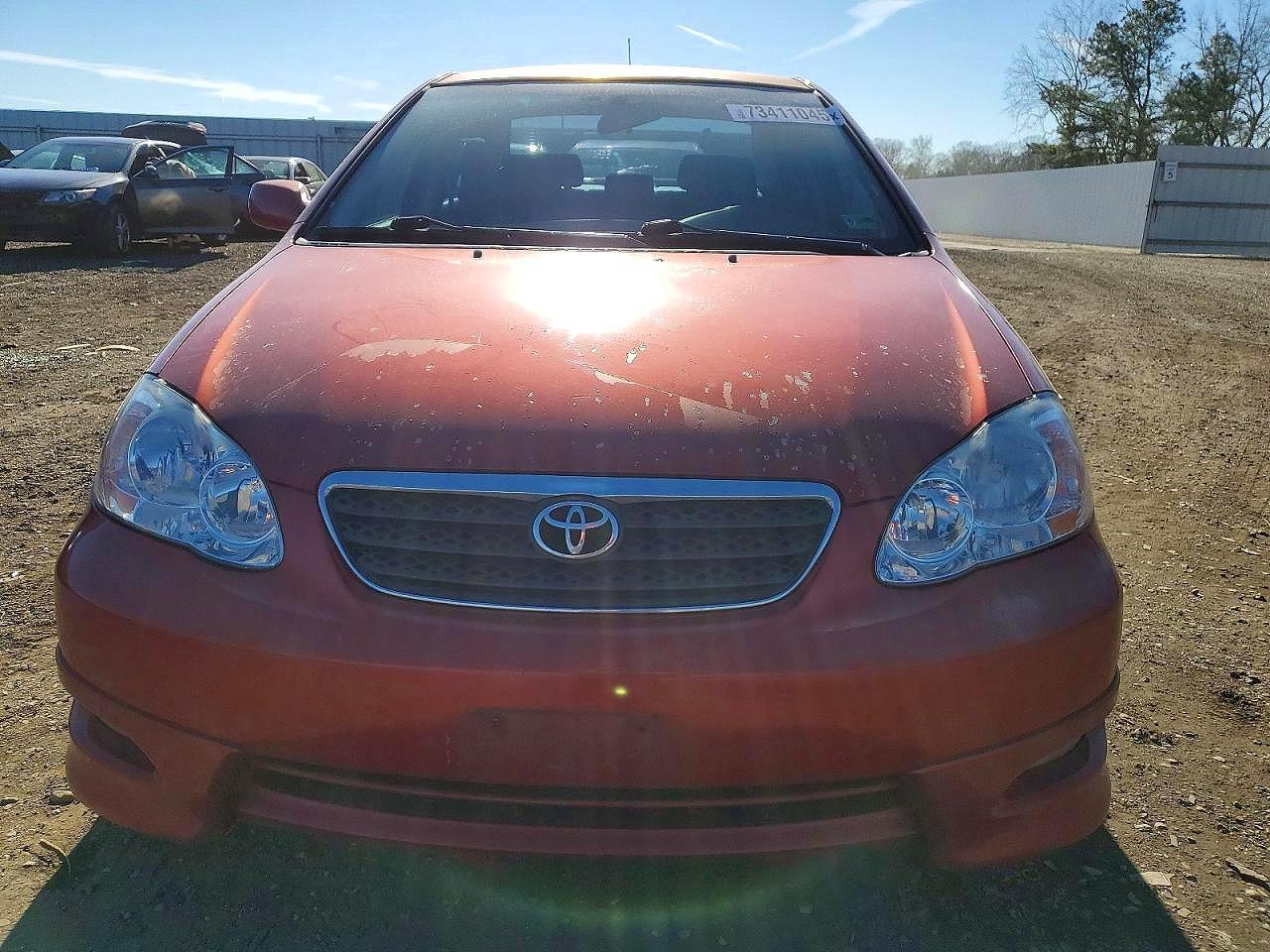 2008 Toyota Corolla S Red vin: 2T1BR32E98C918517