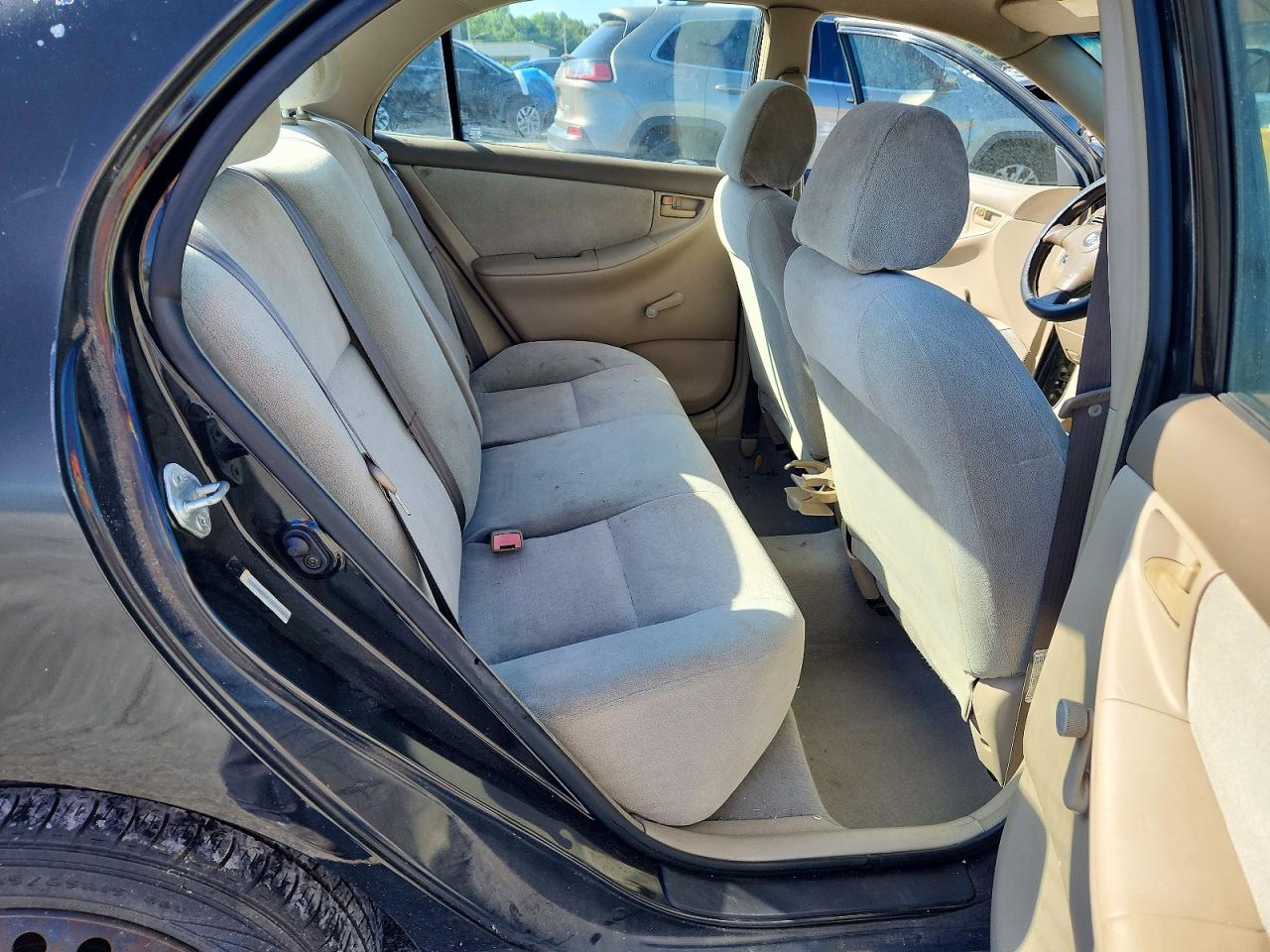 2003 Toyota Corolla Ce Black vin: 2T1BR32EX3C013888