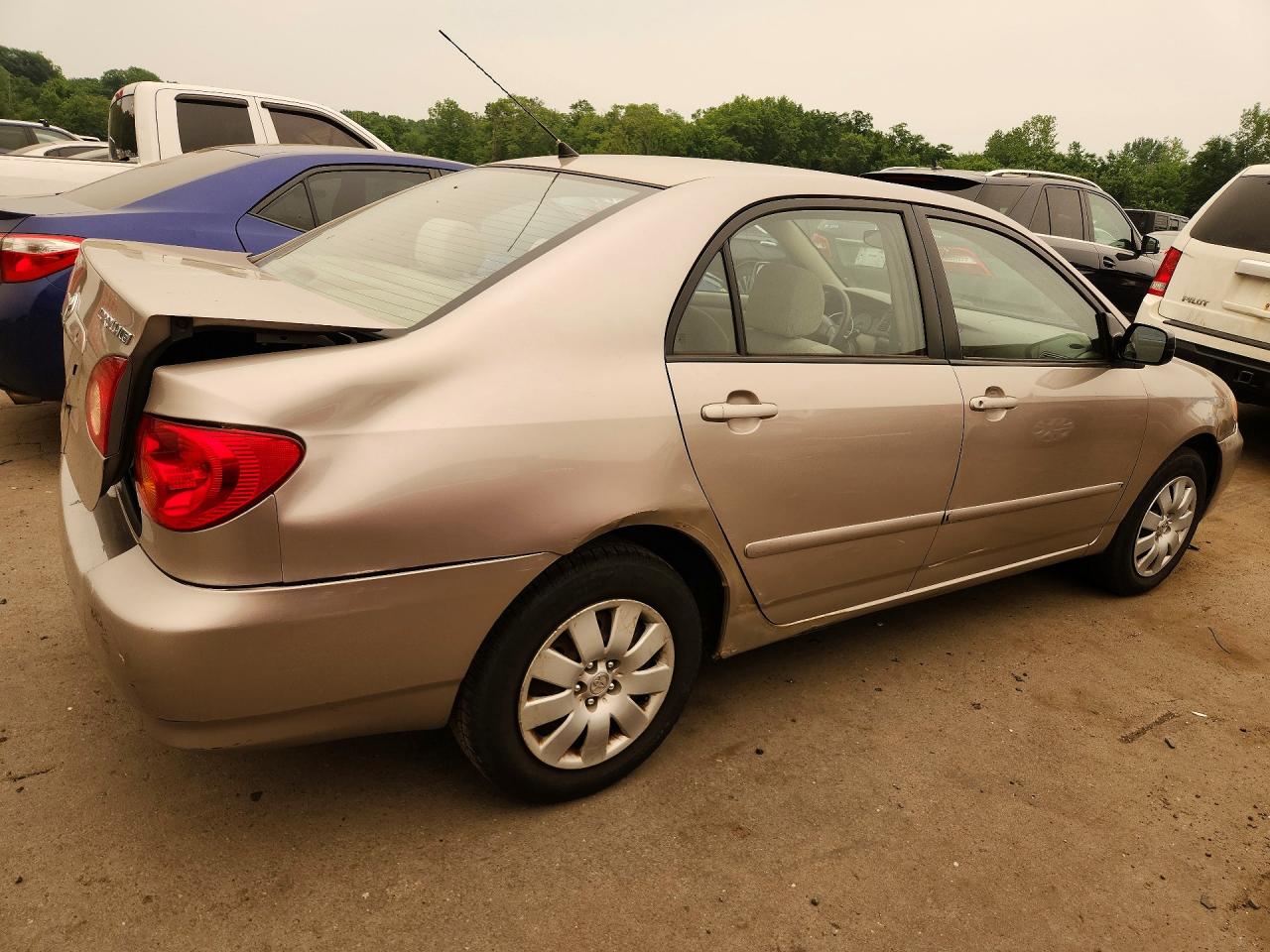 2003 Toyota Corolla Le Tan vin: 2T1BR32EX3C105308