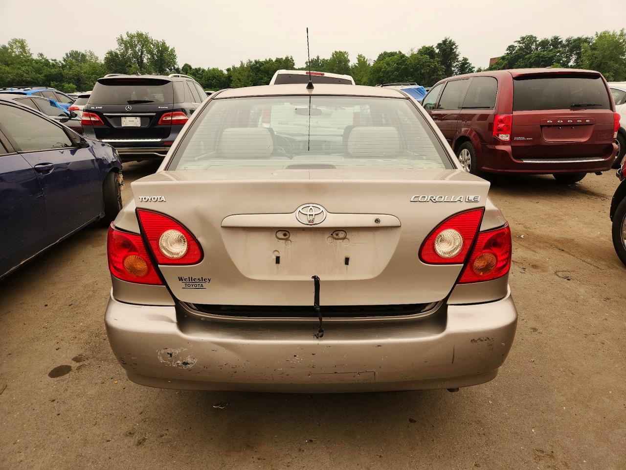 2003 Toyota Corolla Le Tan vin: 2T1BR32EX3C105308