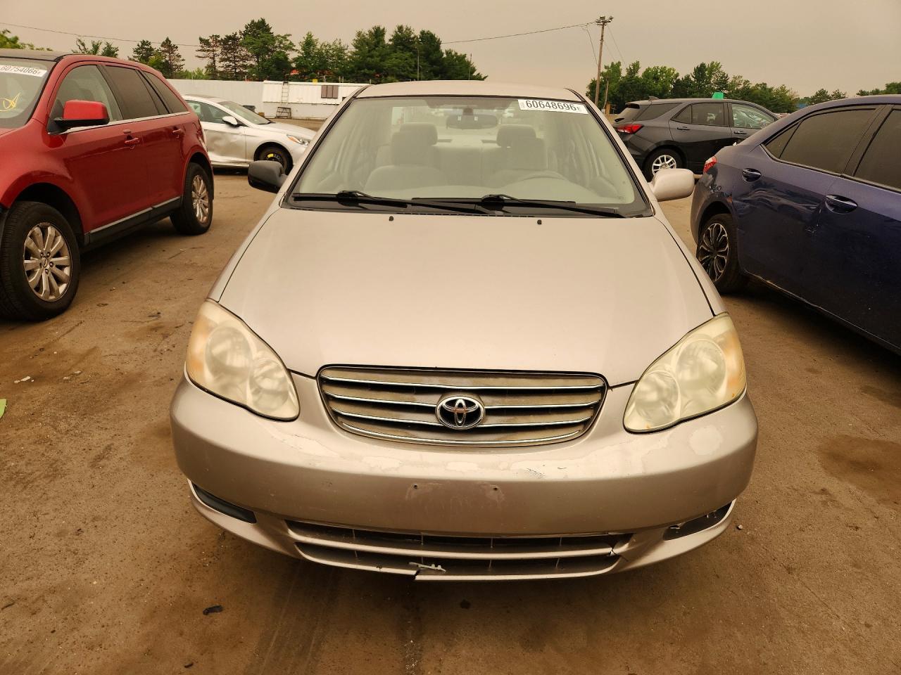 2003 Toyota Corolla Le Tan vin: 2T1BR32EX3C105308
