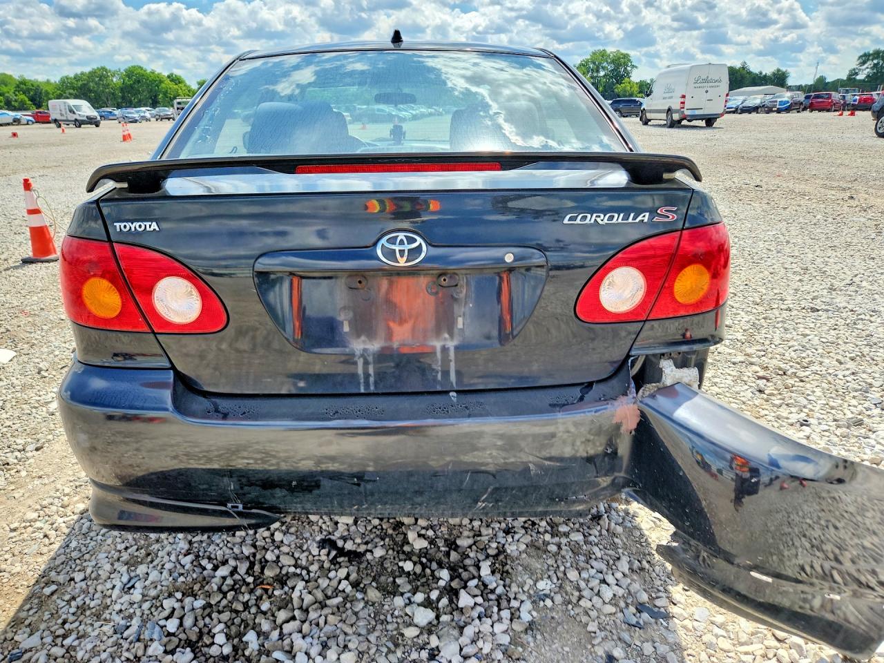 2003 Toyota Corolla S Черный vin: 2T1BR32EX3C134193