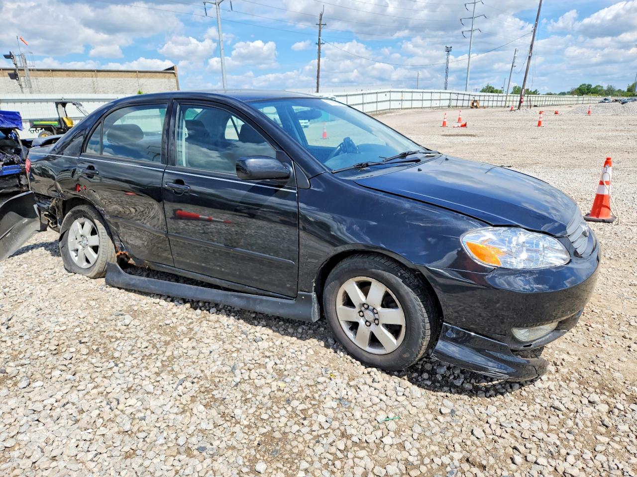 2003 Toyota Corolla S Черный vin: 2T1BR32EX3C134193