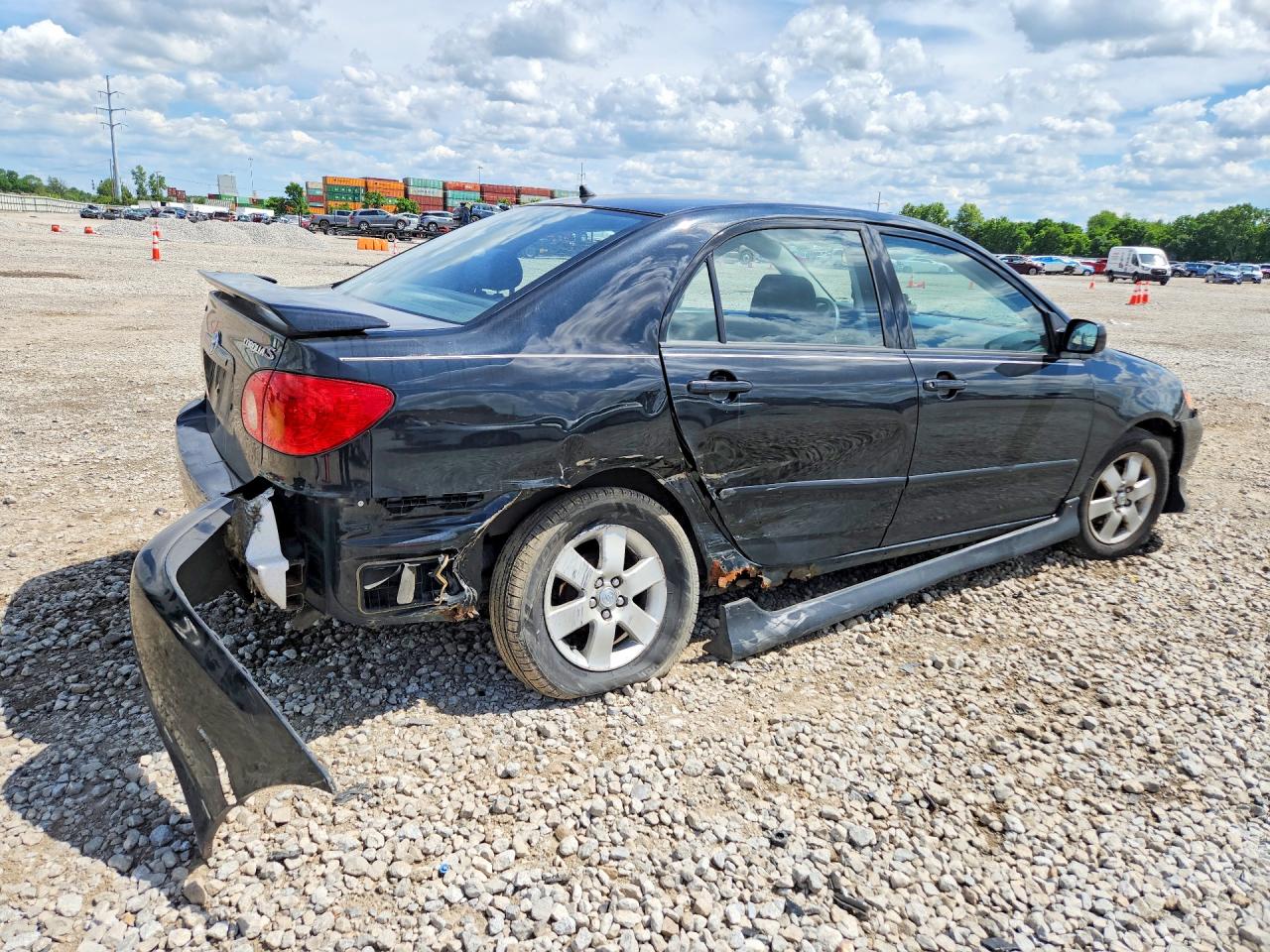 2003 Toyota Corolla S Черный vin: 2T1BR32EX3C134193