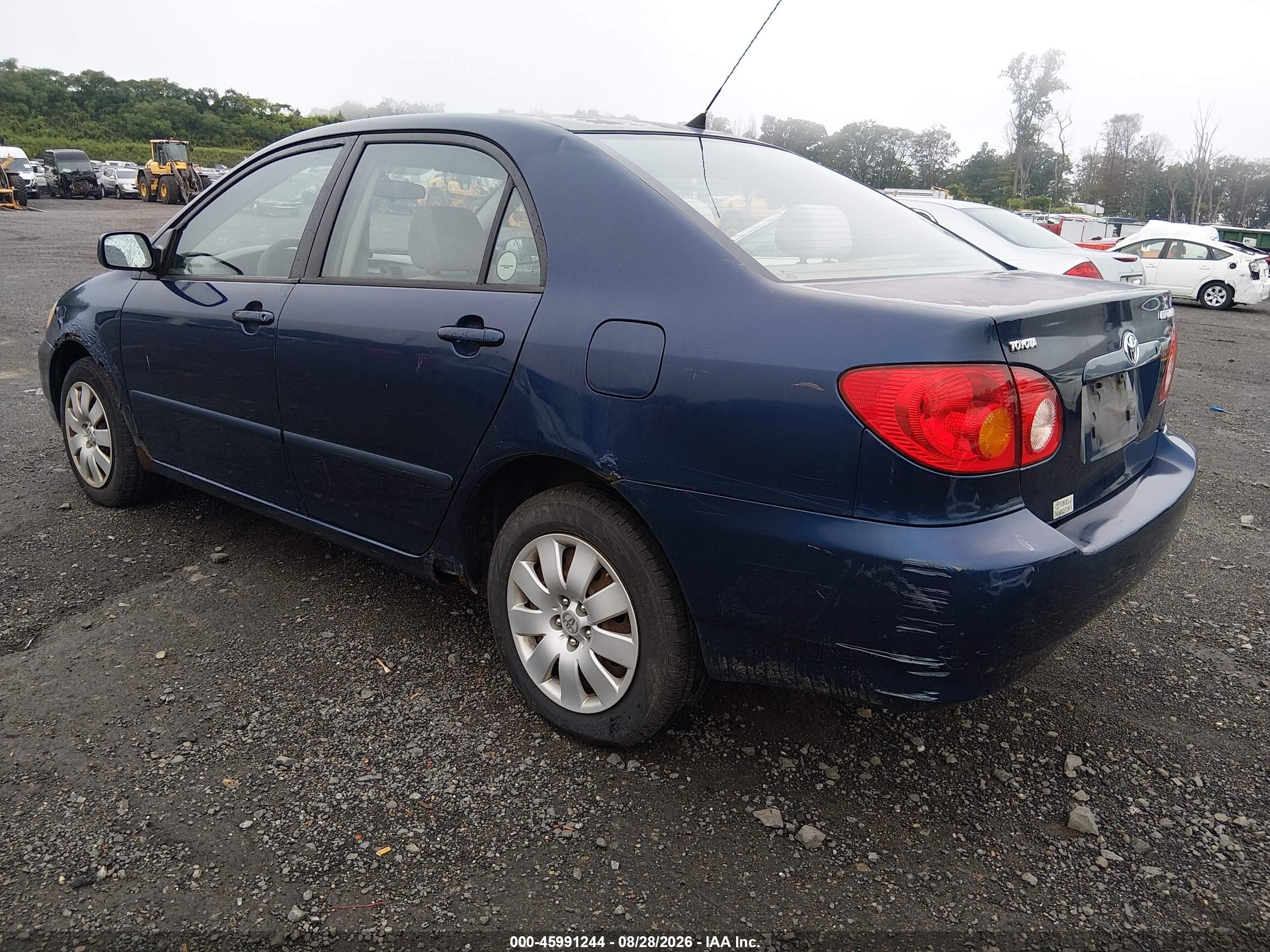 2004 Toyota Corolla Le Синий vin: 2T1BR32EX4C270051