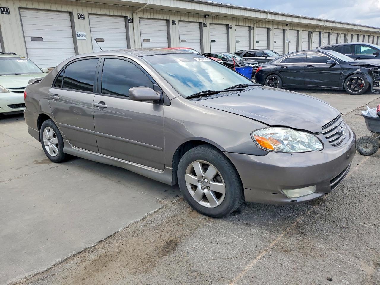 2004 Toyota Corolla S Gray vin: 2T1BR32EX4C283673