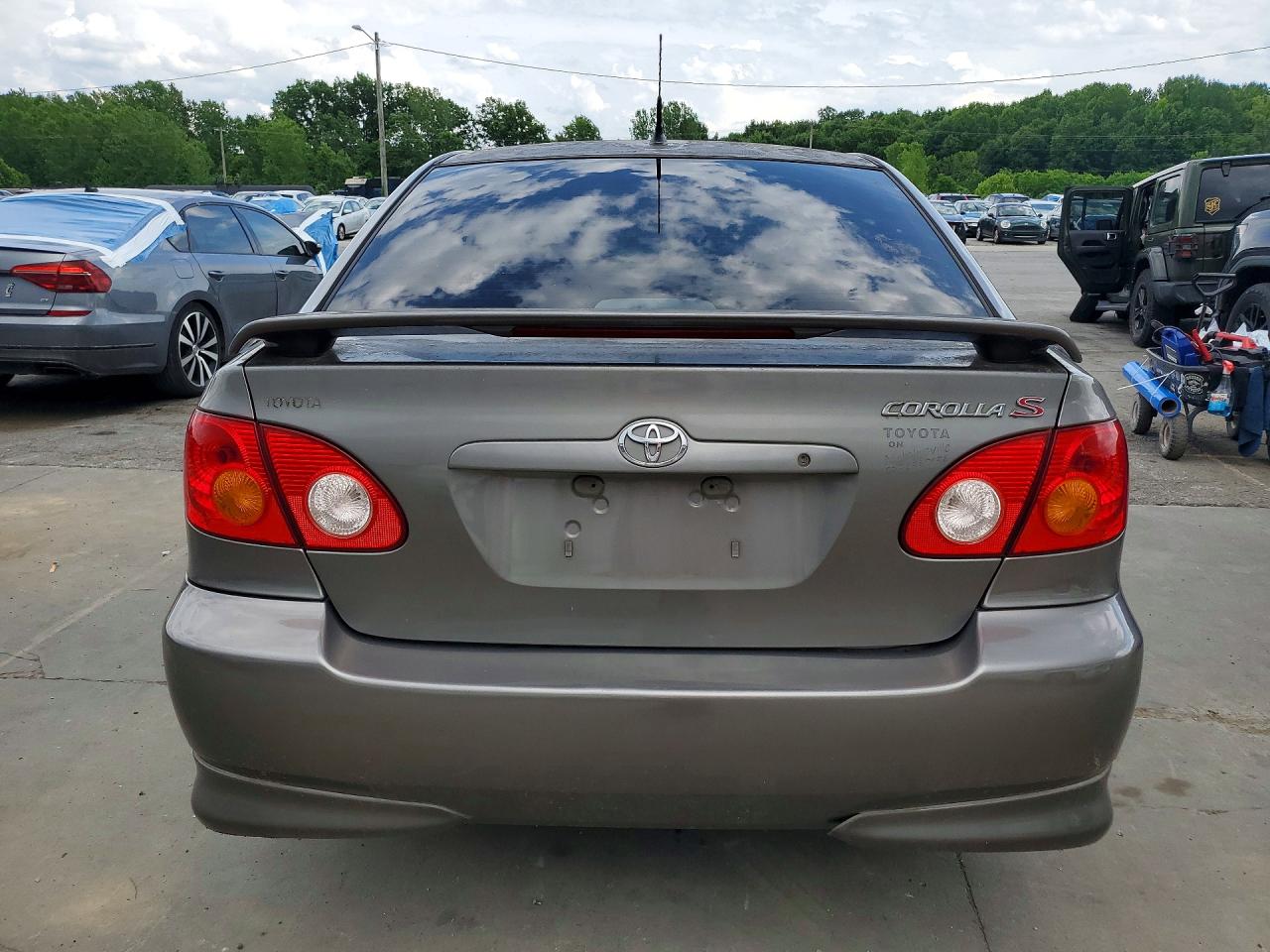 2004 Toyota Corolla S Gray vin: 2T1BR32EX4C283673