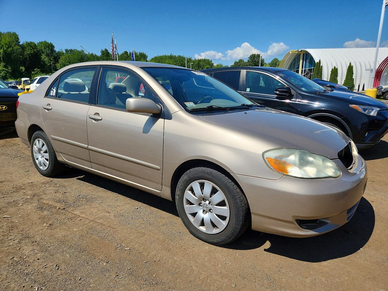 2004 Toyota Corolla Le Beige vin: 2T1BR32EX4C294012