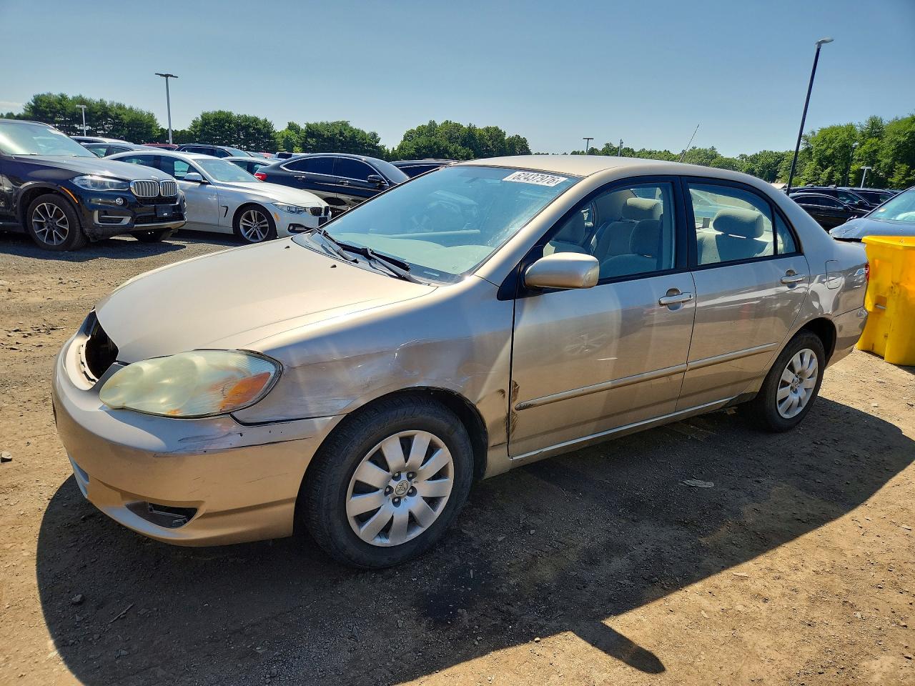 2004 Toyota Corolla Le Beige vin: 2T1BR32EX4C294012