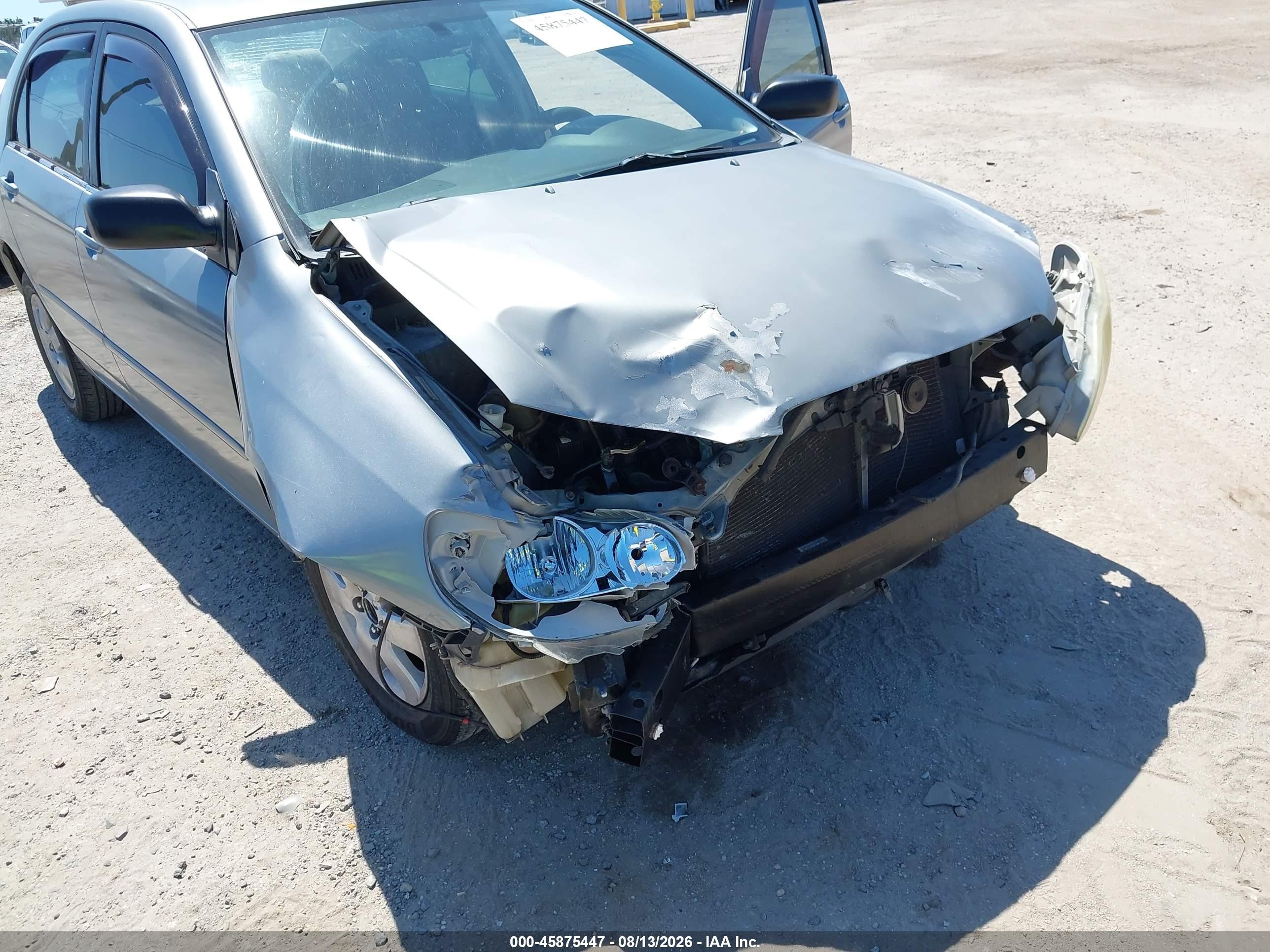 2004 Toyota Corolla Le Silver vin: 2T1BR32EX4C298741