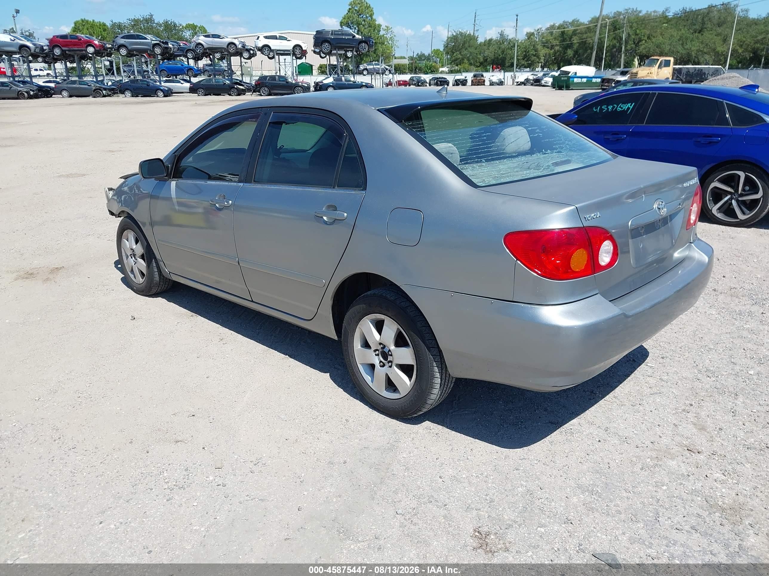 2004 Toyota Corolla Le Silver vin: 2T1BR32EX4C298741
