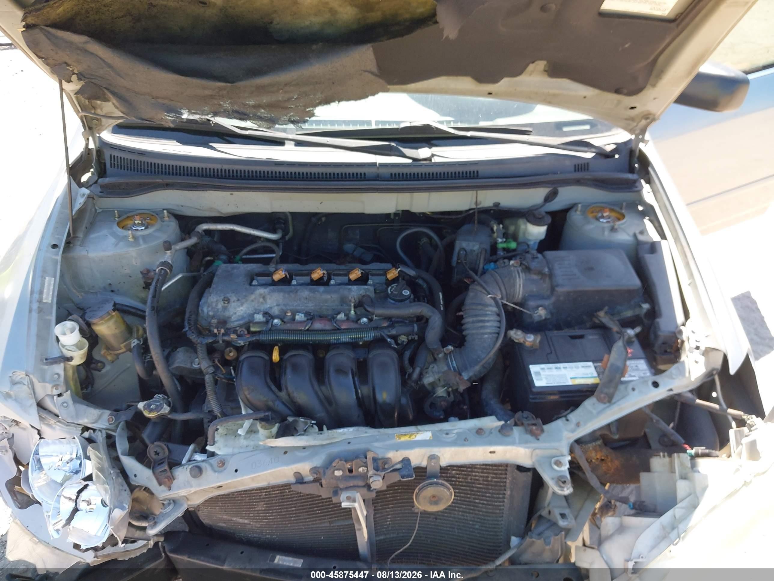 2004 Toyota Corolla Le Silver vin: 2T1BR32EX4C298741