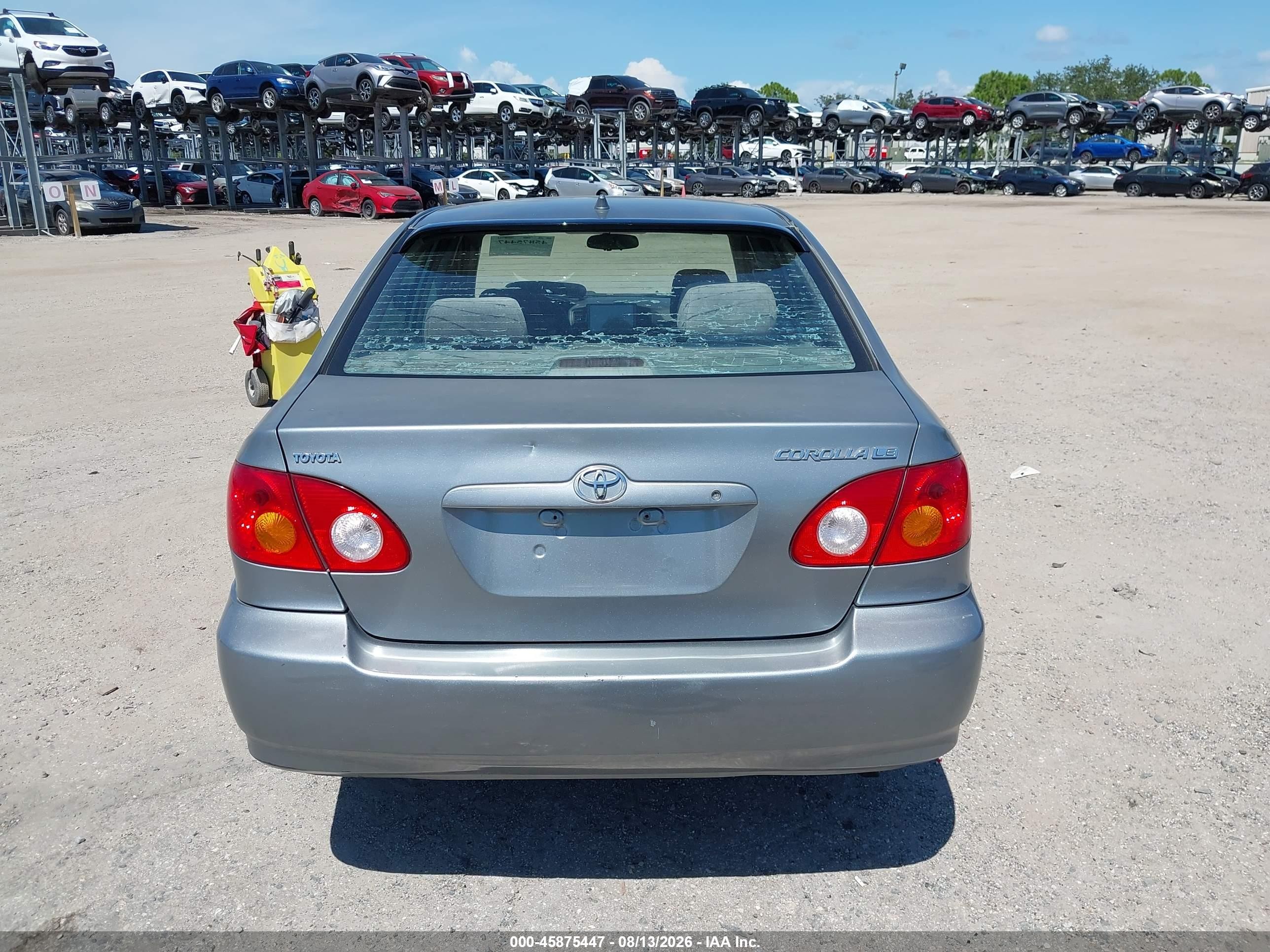 2004 Toyota Corolla Le Silver vin: 2T1BR32EX4C298741