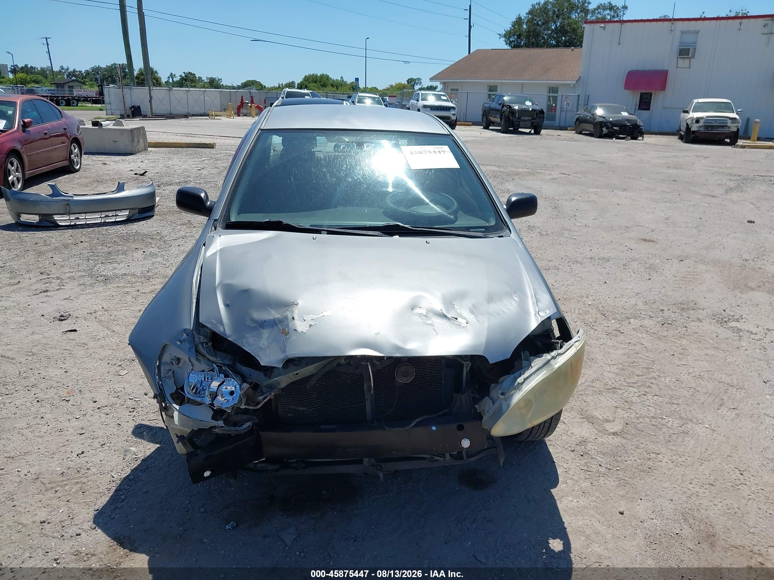 2004 Toyota Corolla Le Silver vin: 2T1BR32EX4C298741