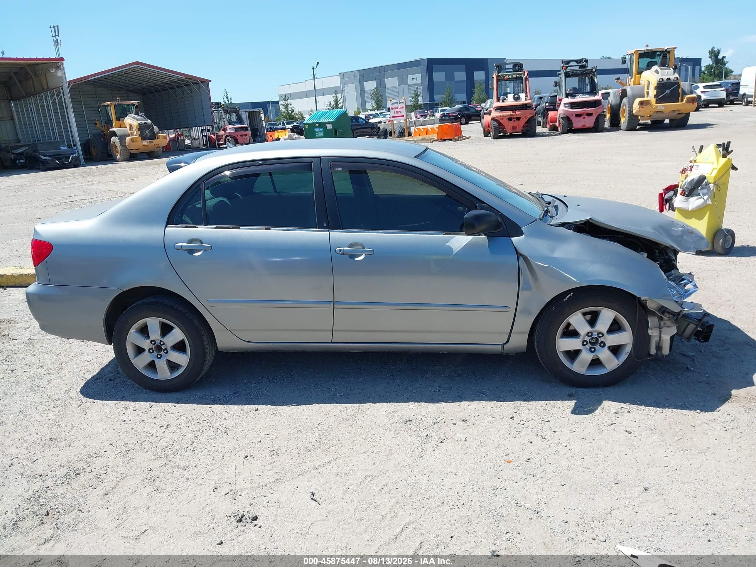 2004 Toyota Corolla Le Silver vin: 2T1BR32EX4C298741