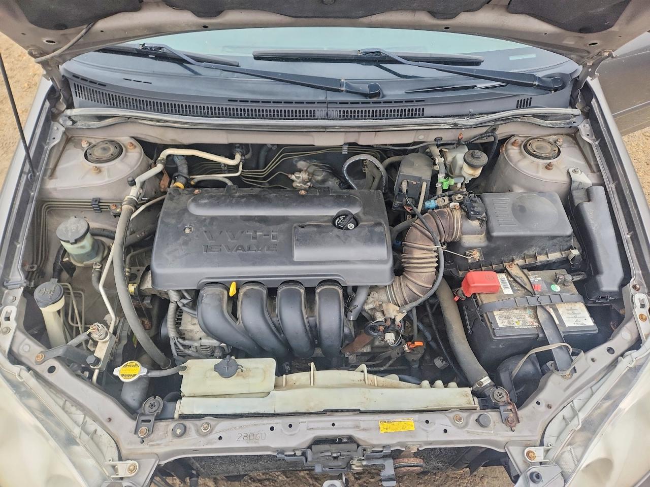 2004 Toyota Corolla Ce Gray vin: 2T1BR32EX4C814743