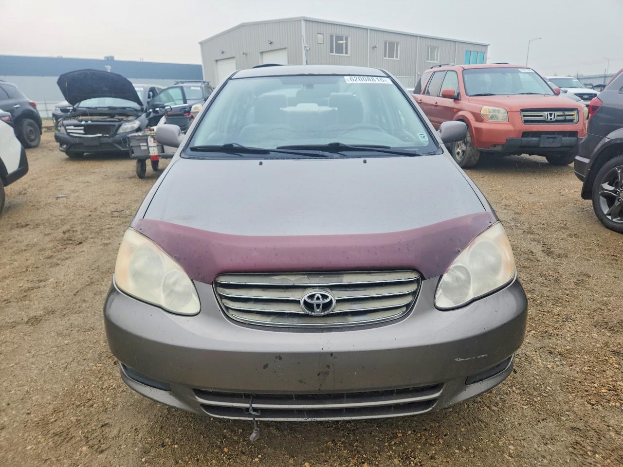 2004 Toyota Corolla Ce Gray vin: 2T1BR32EX4C814743