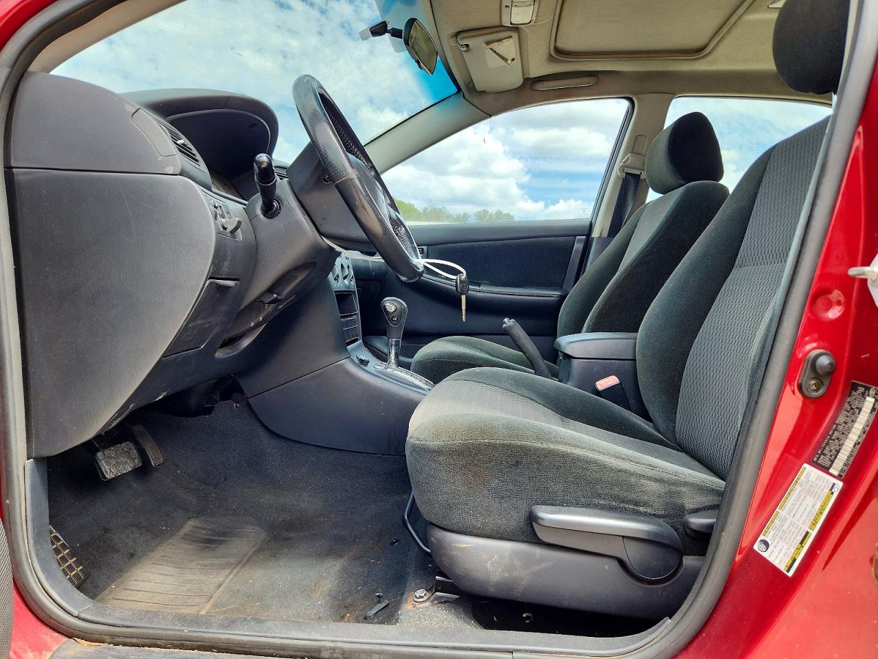2005 Toyota Corolla S Red vin: 2T1BR32EX5C451426