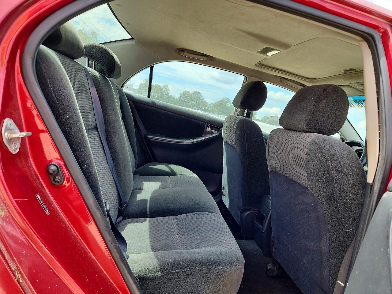 2005 Toyota Corolla S Red vin: 2T1BR32EX5C451426