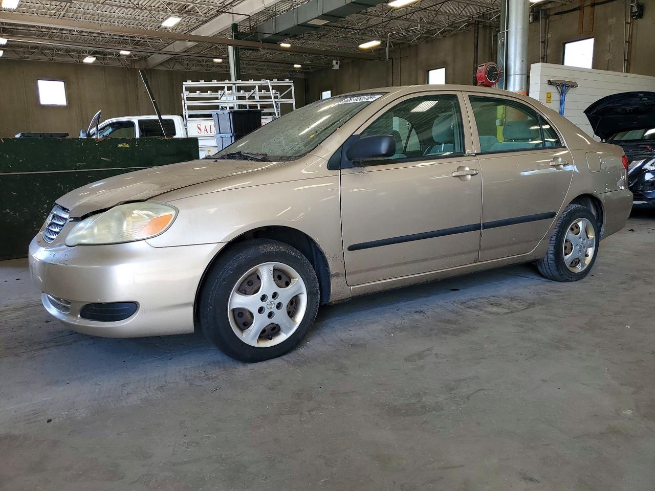 2005 Toyota Corolla Ce Tan vin: 2T1BR32EX5C480585